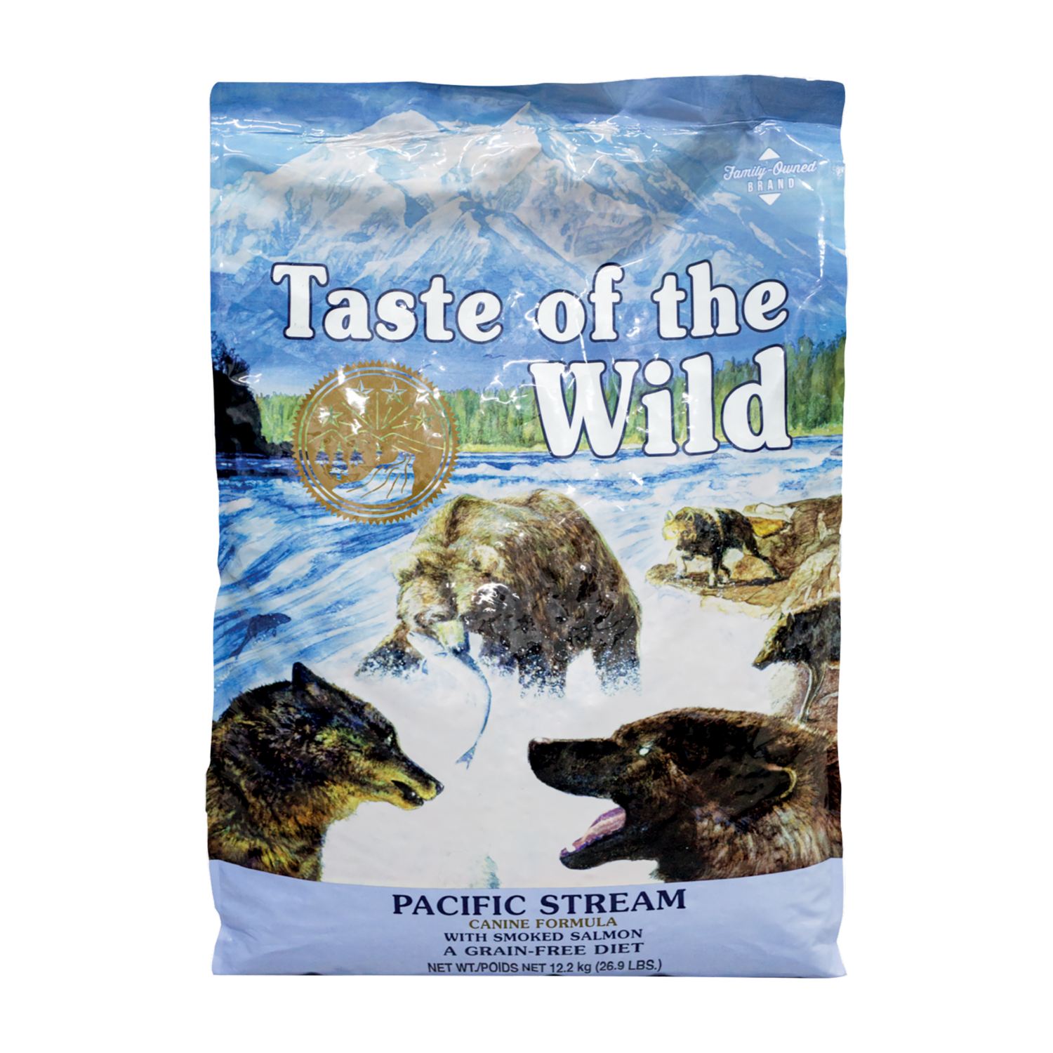 Alimento Para Perros Adultos Pacific Stream TASTE OF THE WILD 12.2 Kg