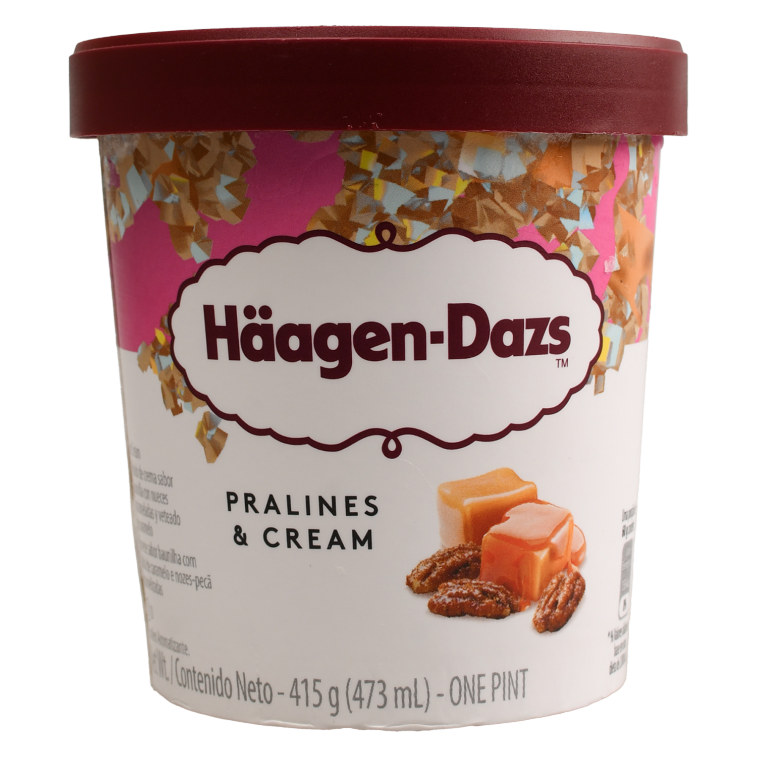 Helado Vainilla Y Nueces Acarameladas HÄAGEN-DAZS 473 ml