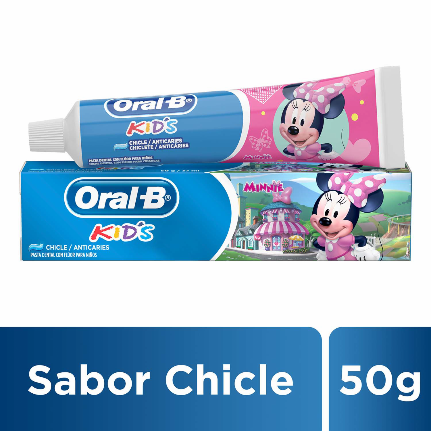 Pasta Dental Infantil Minnie Mouse ORAL-B 37 Ml