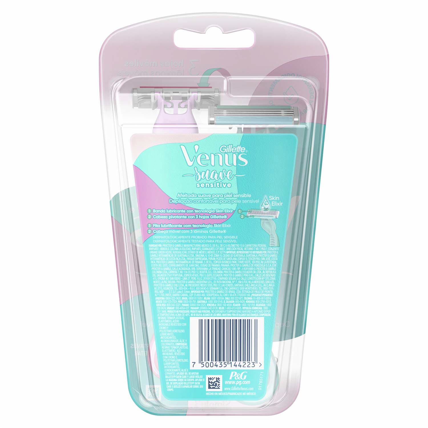 Razuradora Desechable Simply Sensitive GILLETTE 1×2 Uds