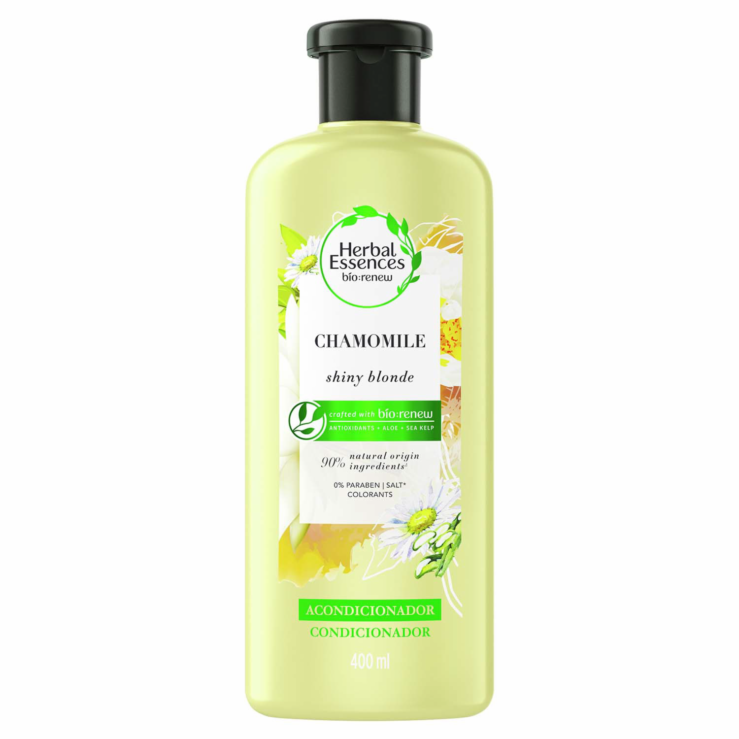 Acondicionador De Cabello Bio Renew Manzanilla HERBAL ESSENCES 400 Ml