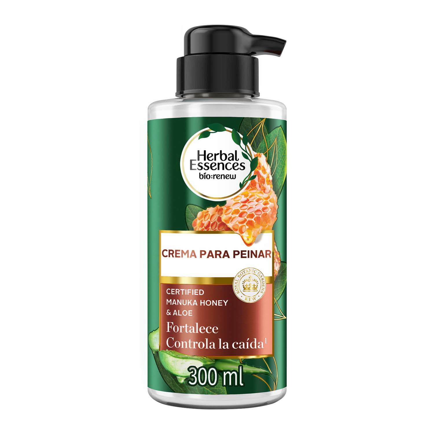 Crema Para Peinar Biorenew Con Aceite De Moringa Dorada HERBAL ESSENCES 300 Ml