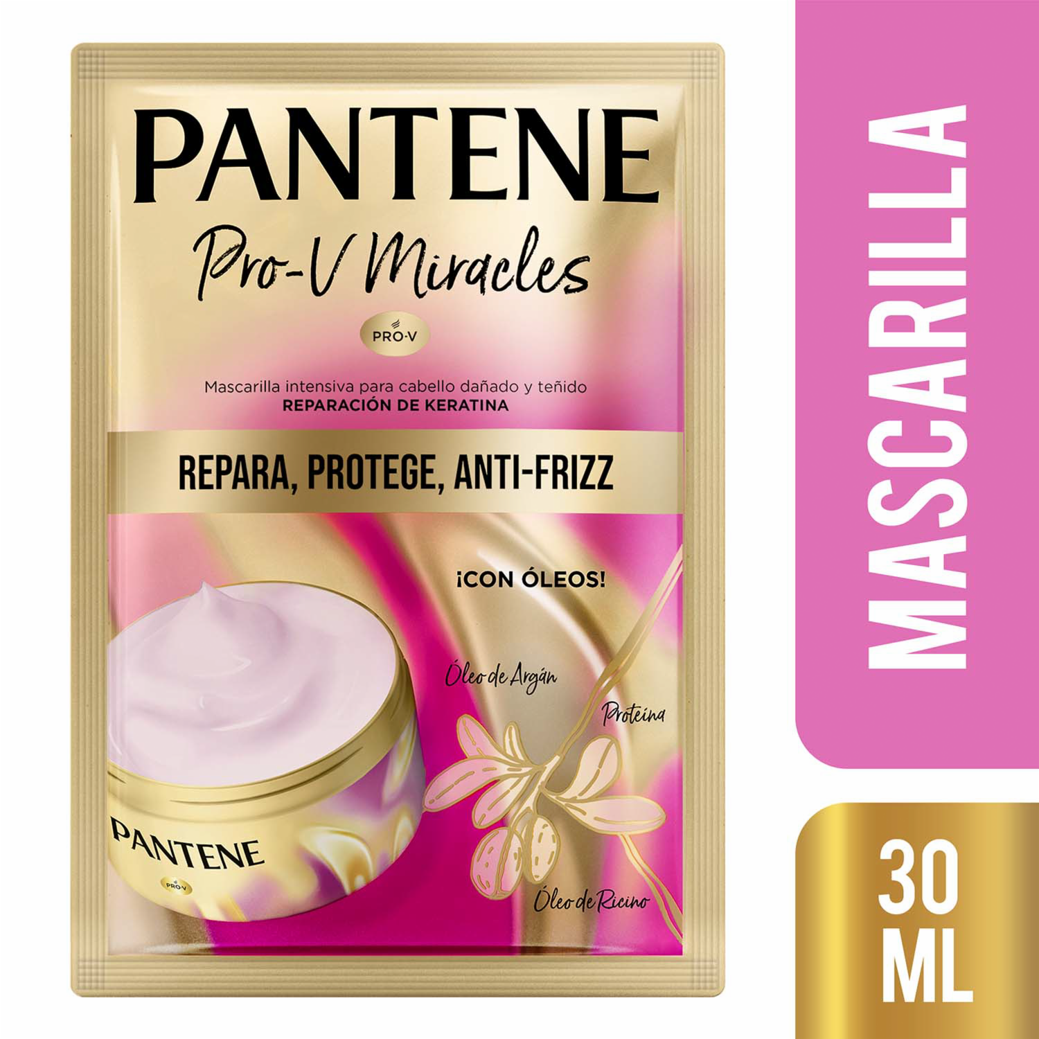 Mascara Capilar Pro-V Miracles PANTENE 30 Ml