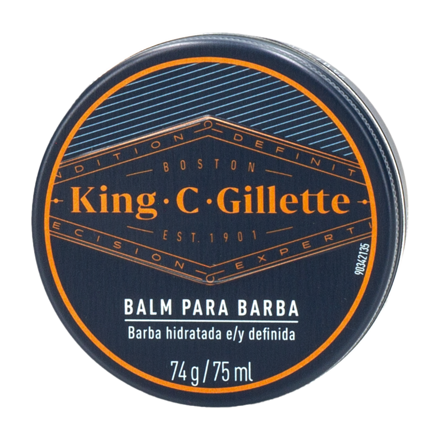 Bálsamo Para Barba Hidratada Y Definida KING C GILLETTE 75 Ml