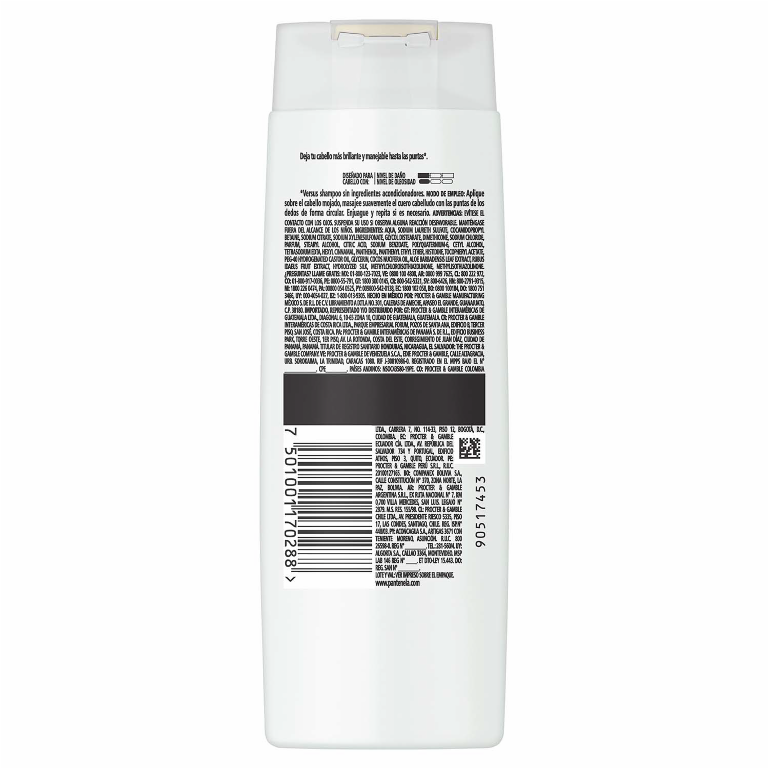 Shampoo Y Acondicionador 2En1 Cuidado Clásico 200 Ml PANTENE 200 Ml
