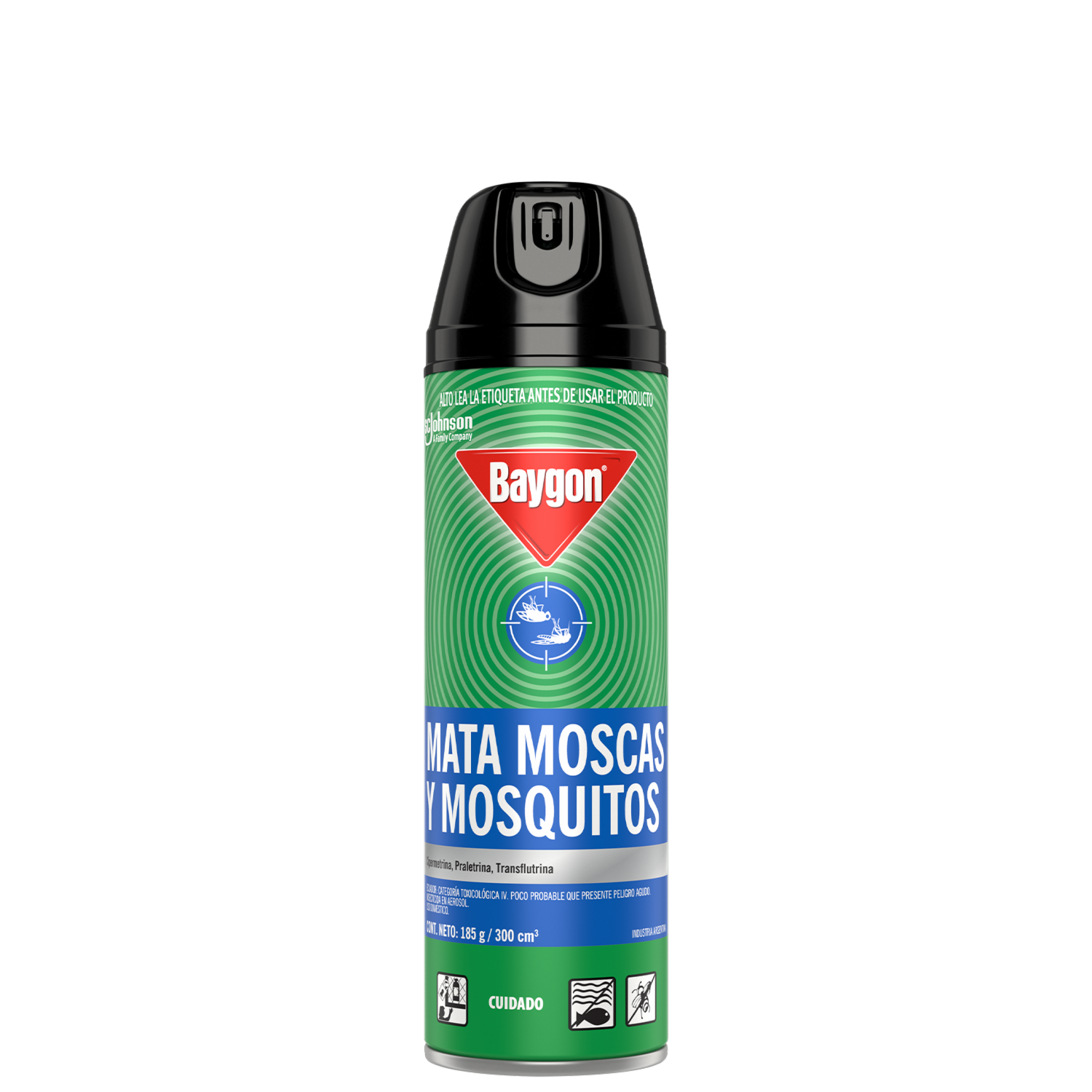 Insecticida Azul Voladores BAYGON 300 Cc