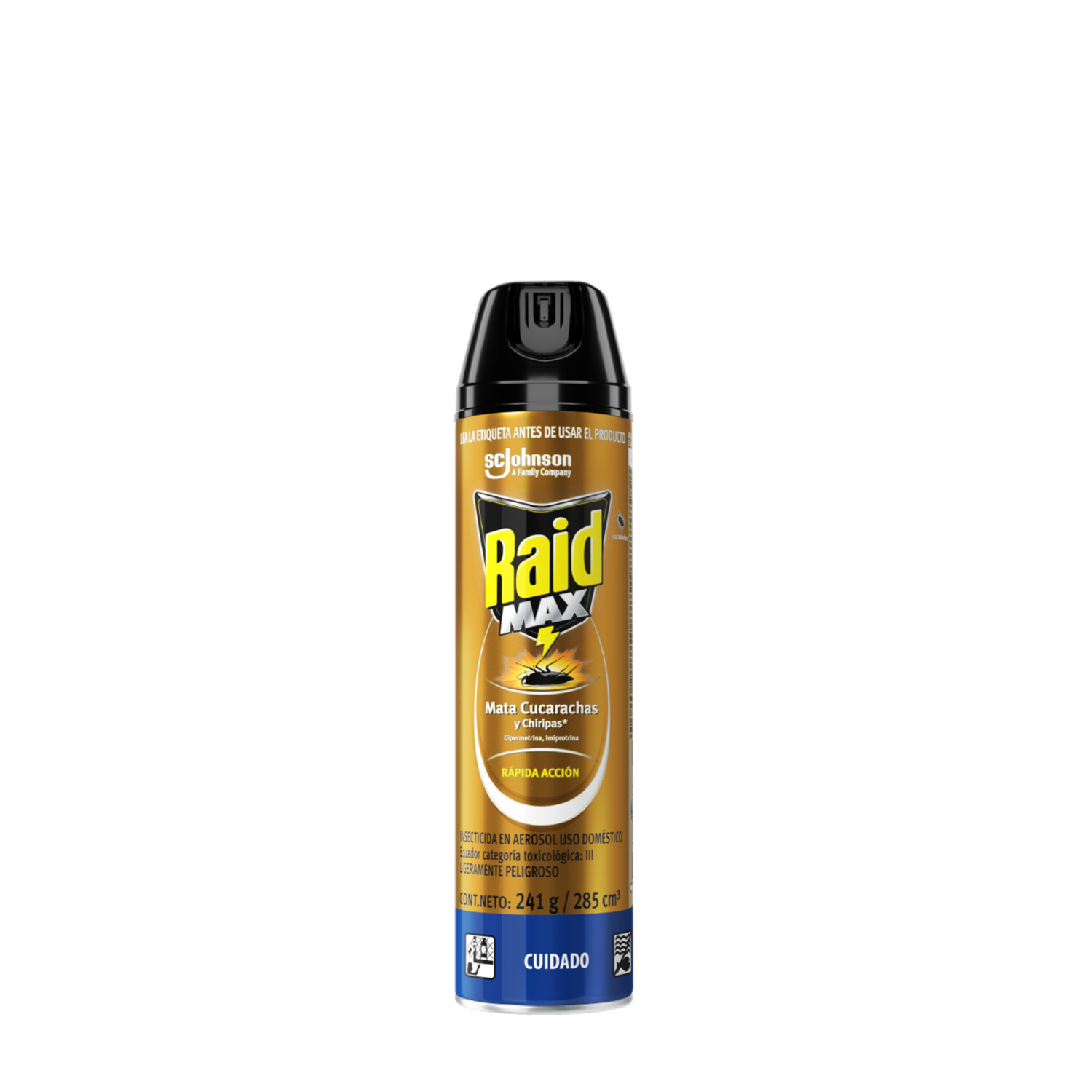 Insecticida En Aerosol Max RAID 285 Ml
