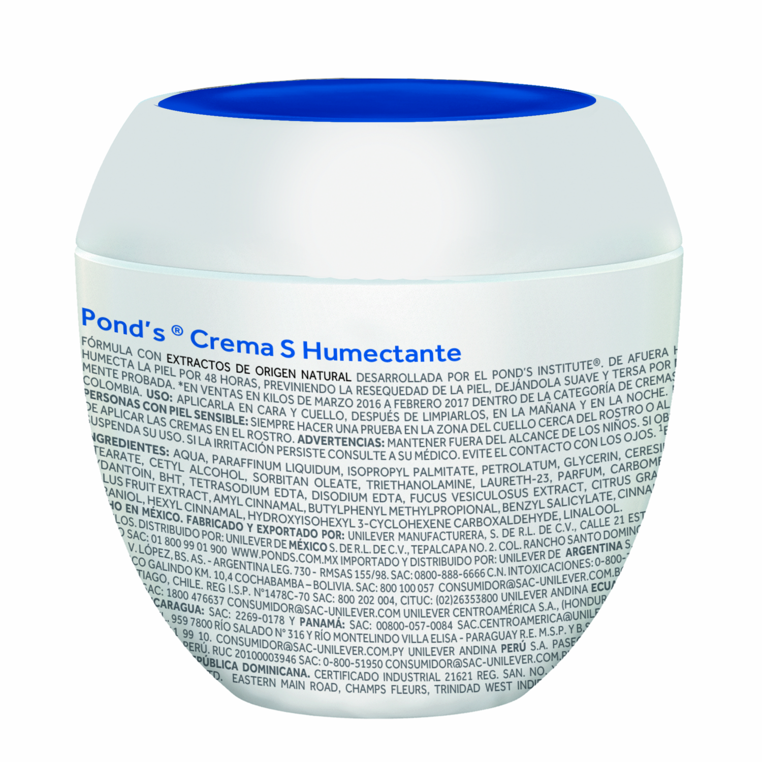 Crema Facial Hidratante S POND’S 50 G
