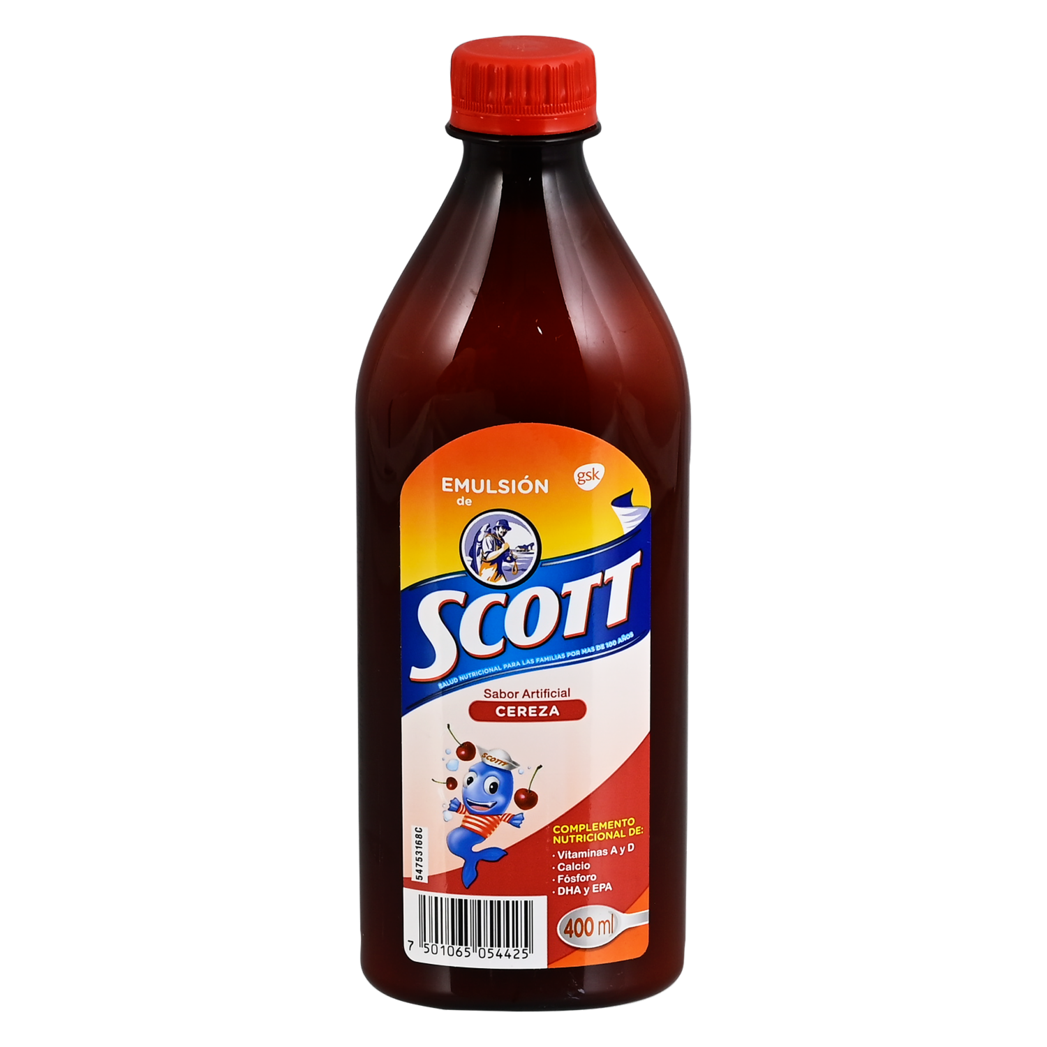 Emulsión De Scott Cereza HAWAIIAN TROPIC 400 ml