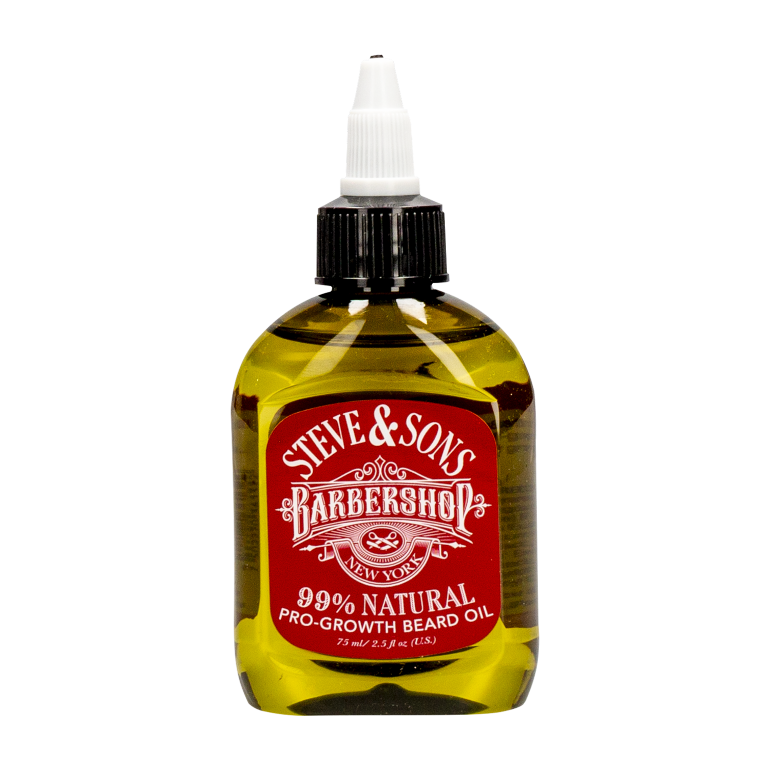 Aceite Para Barba Pro-Crecimiento 99% Natural STEVE & SONS 75 Ml