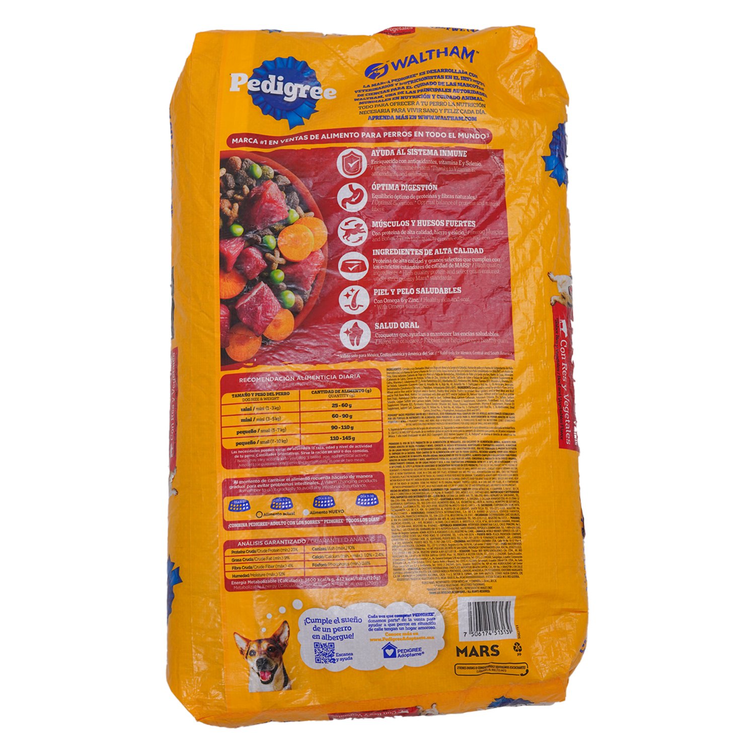 Alimento Para Perros Adulto Razas Pequeñas PEDIGREE 2 Kg