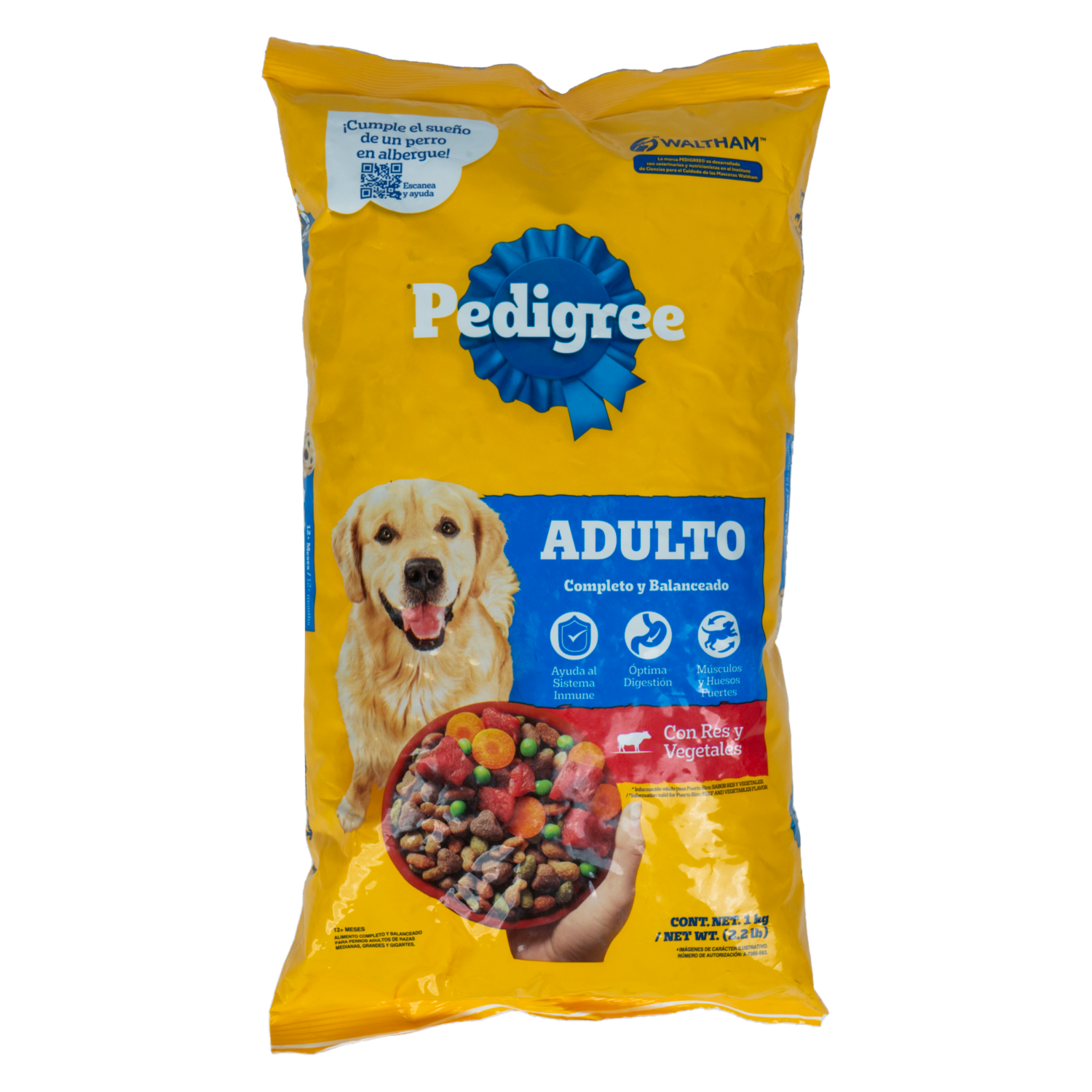 Alimento Para Perros Adulto PEDIGREE 1000 G