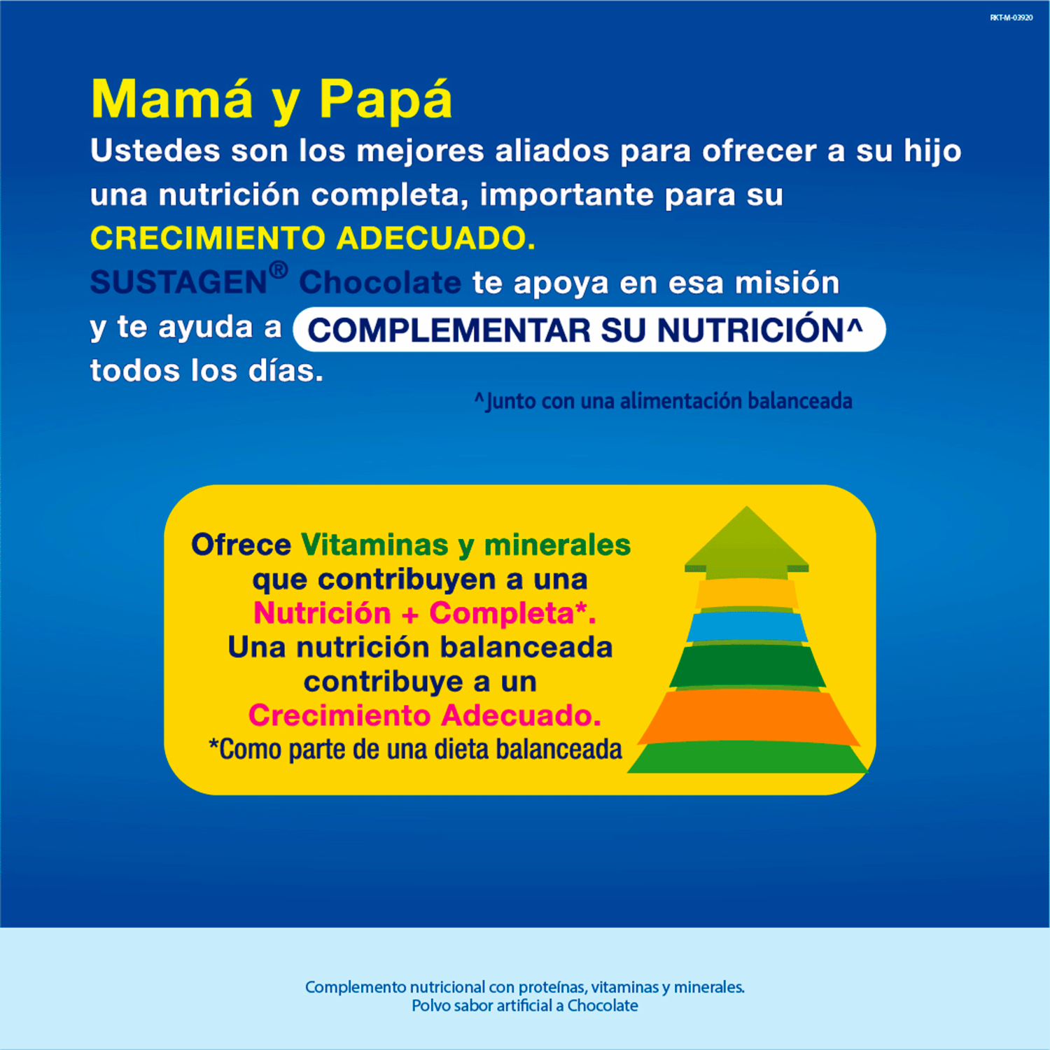 Leche Infantil Sabor A Chocolate SUSTAGEN 400 G