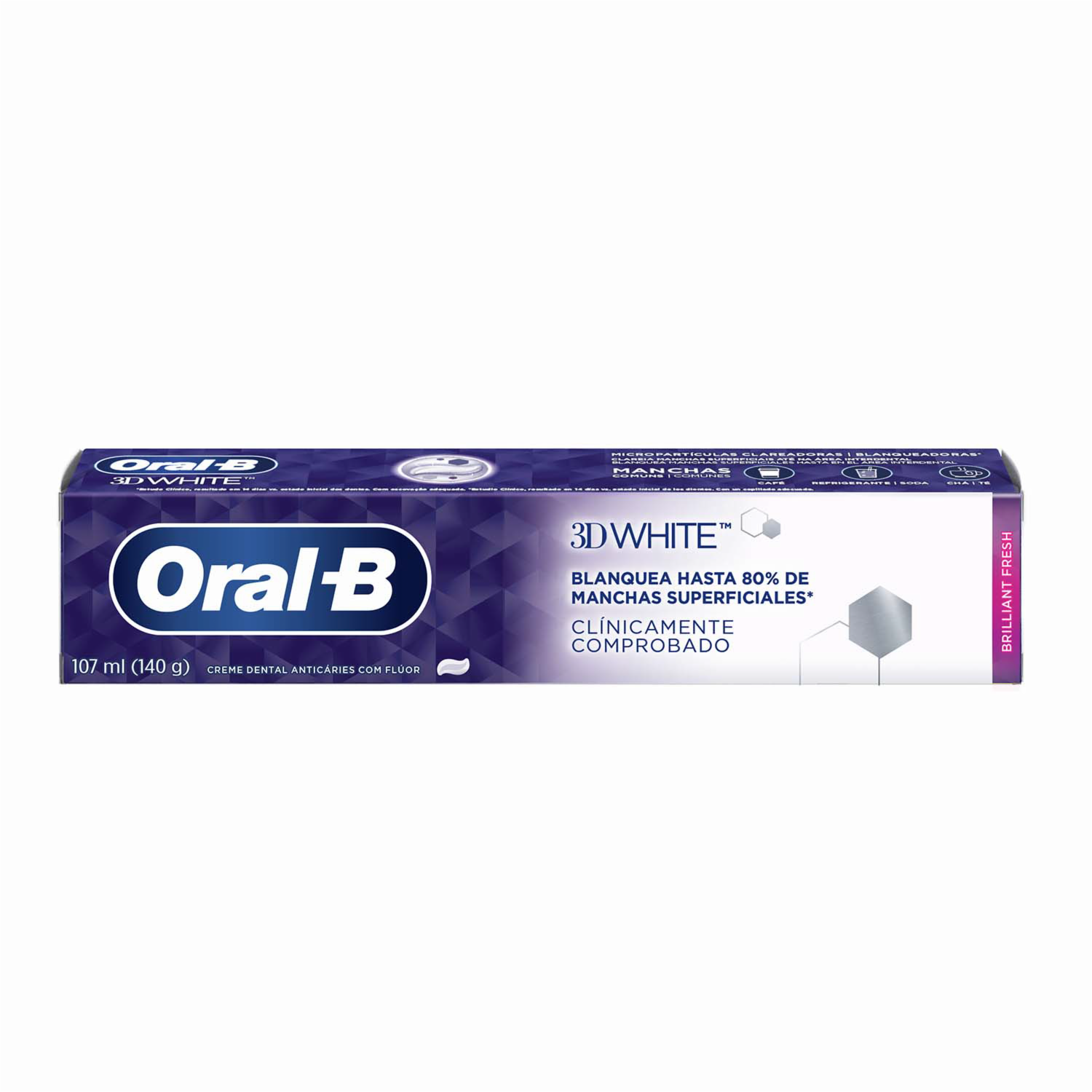 Pasta Dental 3D White ORAL-B 140 G