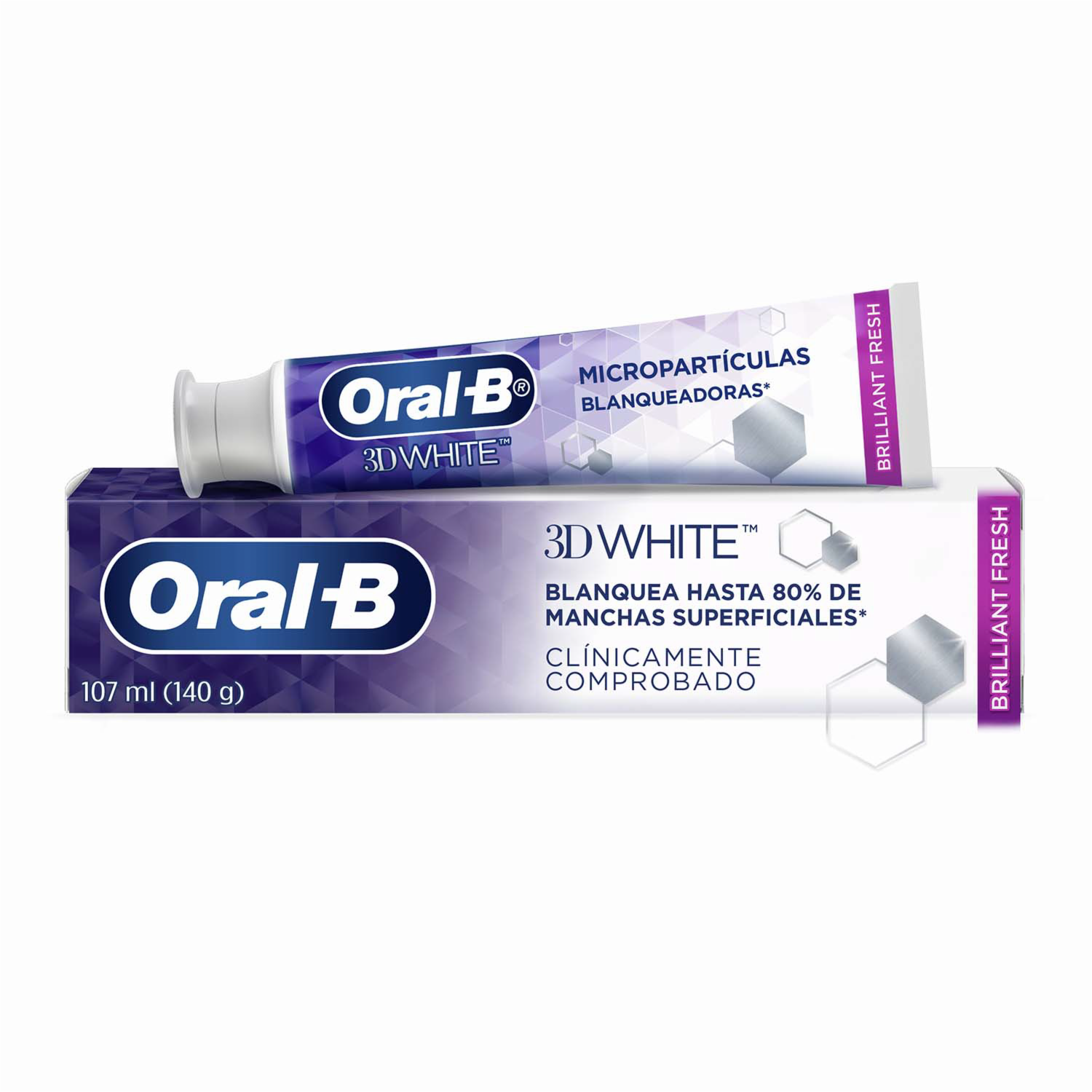 Pasta Dental 3D White ORAL-B 140 G