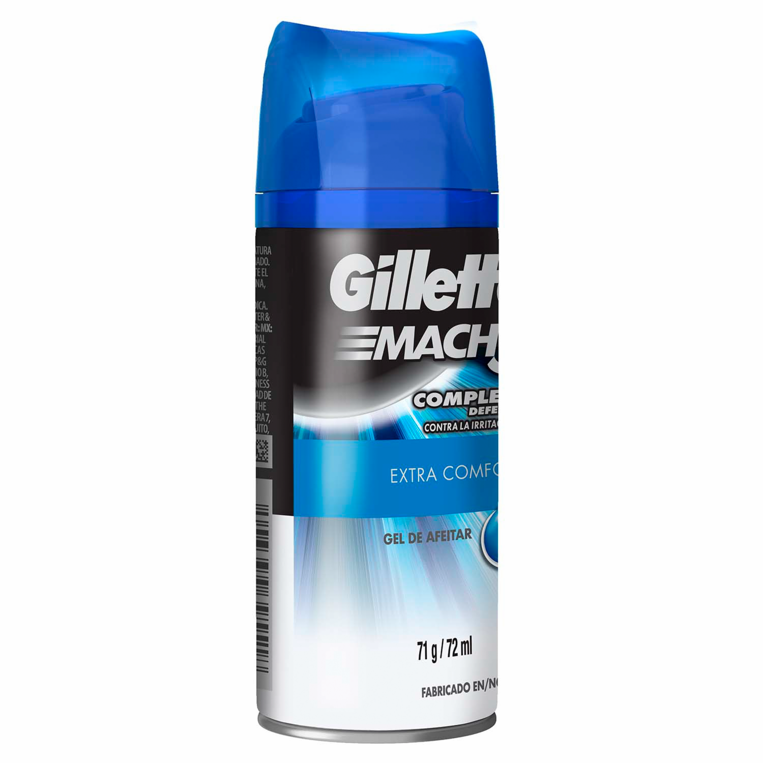 Gel De Afeitar Mach 3 Turbo GILLETTE 72 Ml