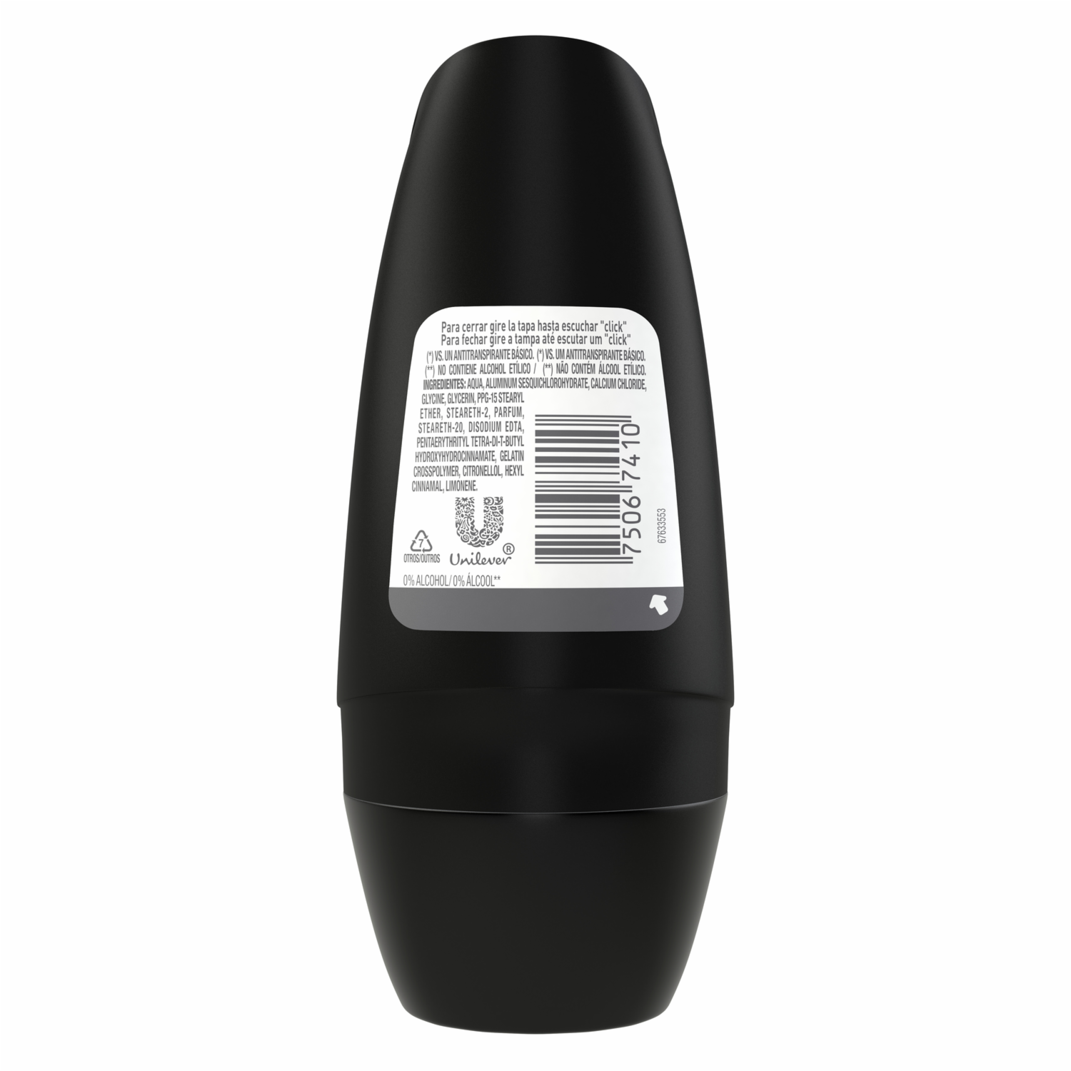 Desodorante En Roll On Para Caballero Clínical Expert Clean REXONA 50 Ml