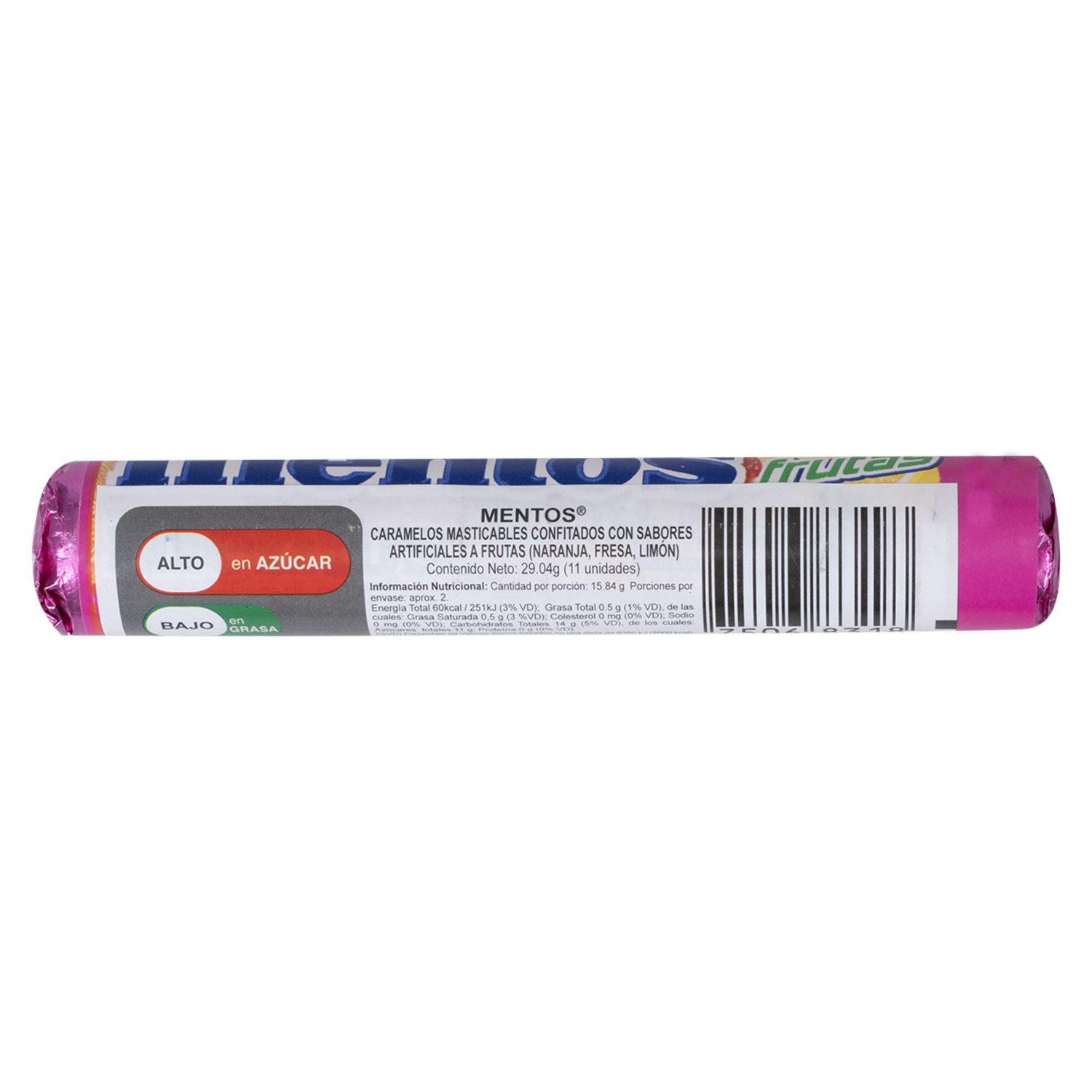 Caramelo Frutas Rollo MENTOS 29.04 G