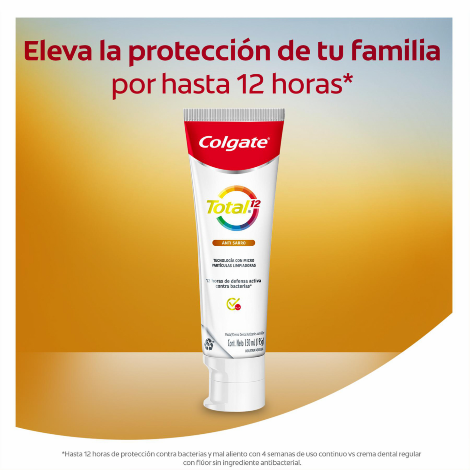 Pasta Dental Total 12 Anti-Sarro COLGATE 75 Ml