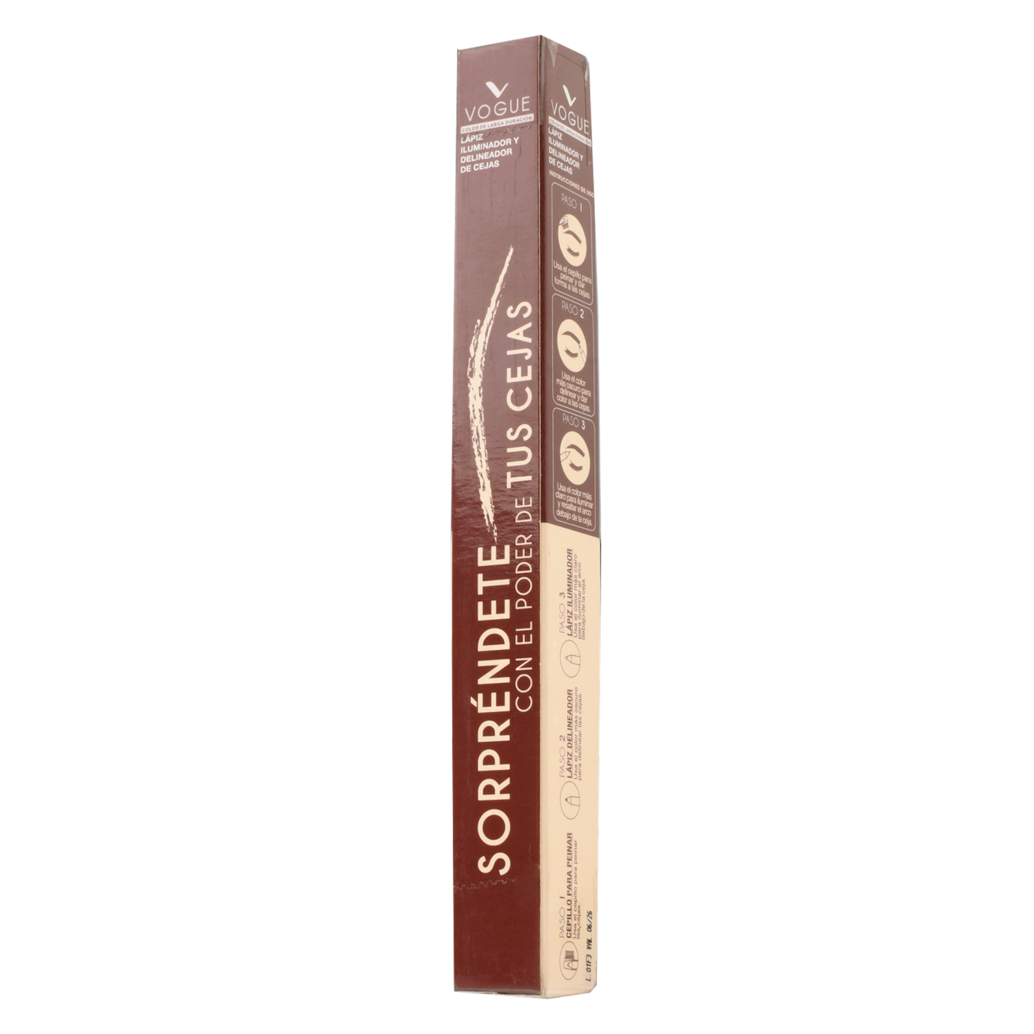 Delineador De Cejas Duo Caoba VOGUE Unidad