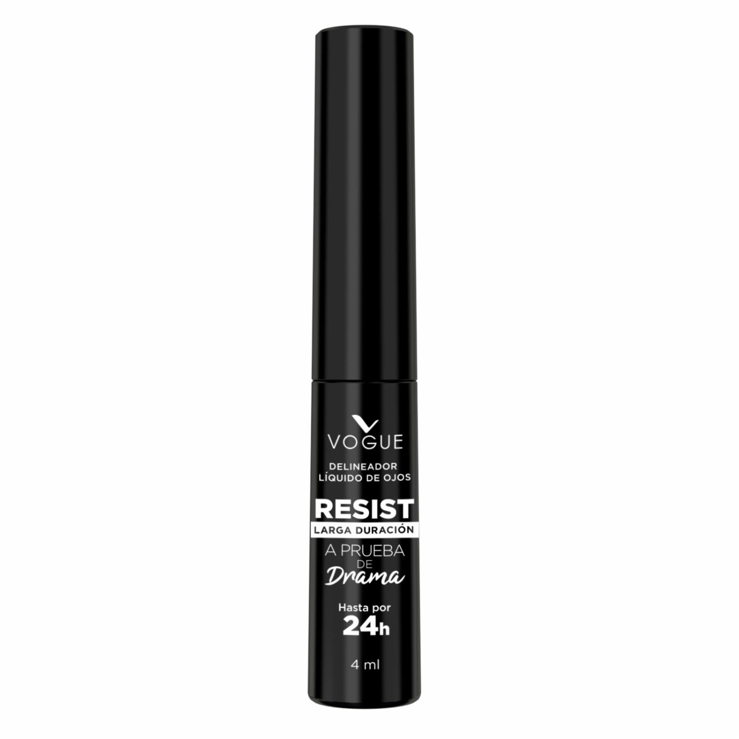 Delineador de Ojos Resist Líquido Negro VOGUE 4 Ml