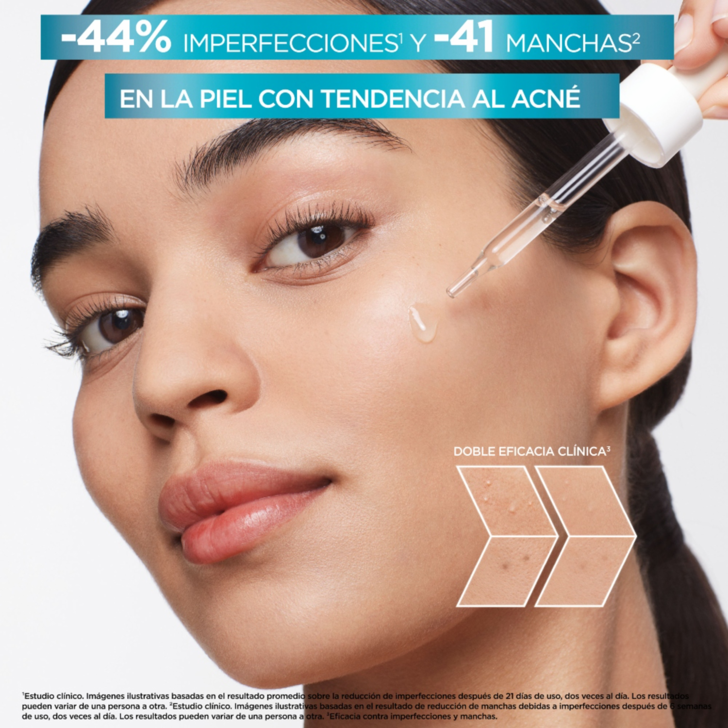 Sérum Facial Anti Imperfecciones Con Ácido Salicílico Para Piel Con Tendencia Al Acné GARNIER SKIN ACTIVE 30 Ml