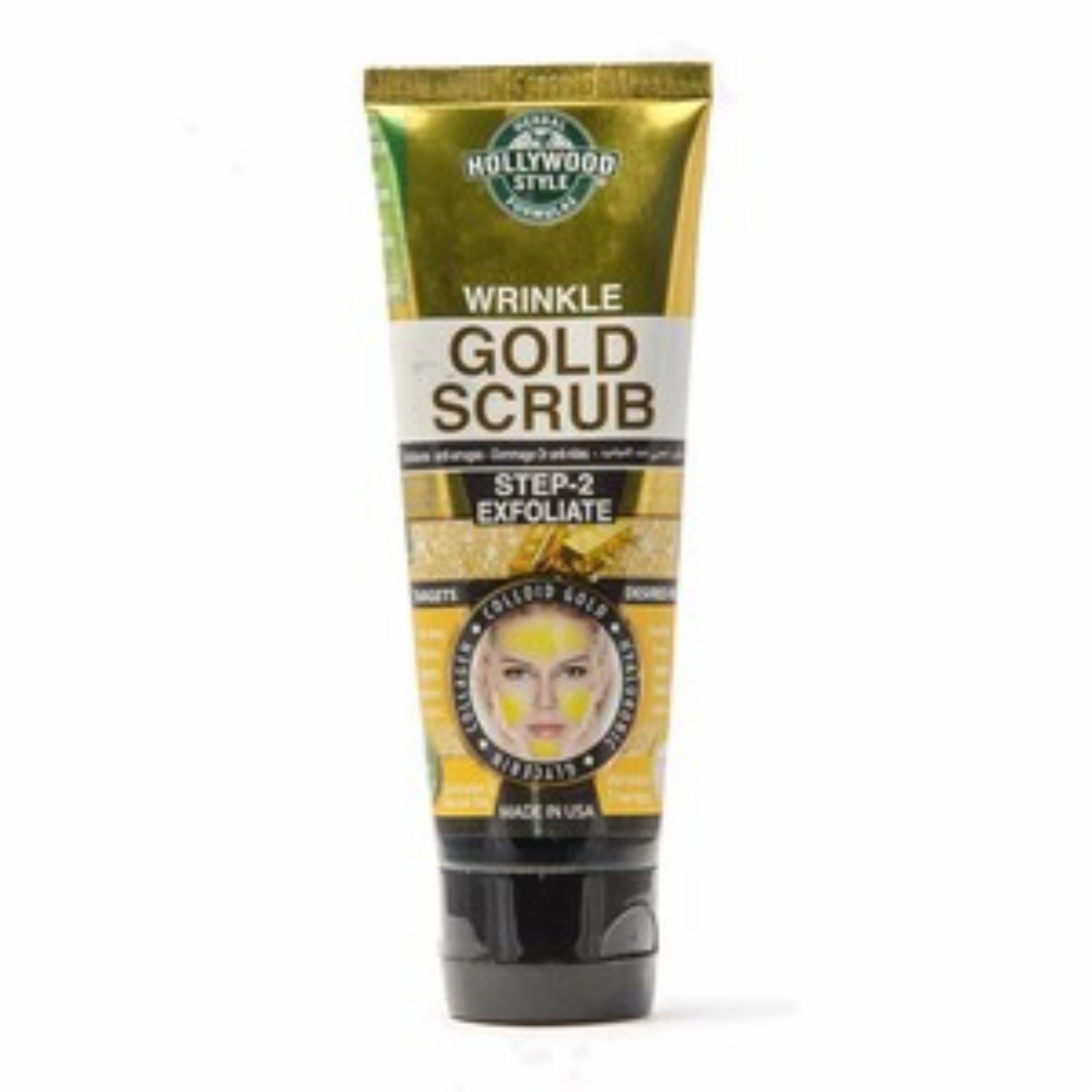 Exfoliante Facial Gold Antiarrugas HOLLYWOOD STYLE 100 Ml