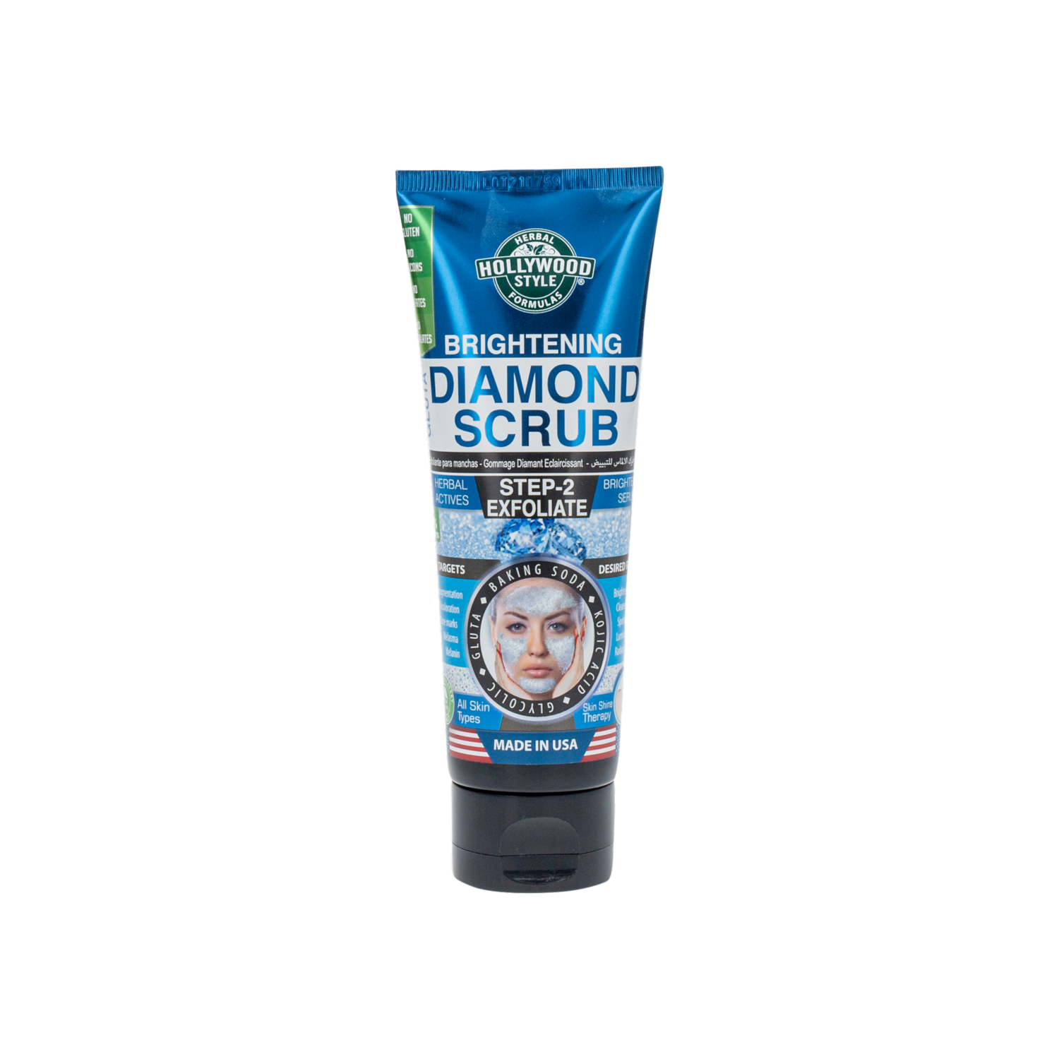 Exfoliante Facial Para Manchas Diamante HOLLYWOOD STYLE 100 Ml