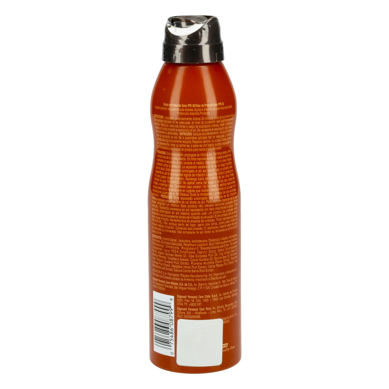 Bronceador En Aceite Tropic Carrot Oil Cs Factor De Protección Solar 30 HAWAIIAN TROPIC 180 Ml