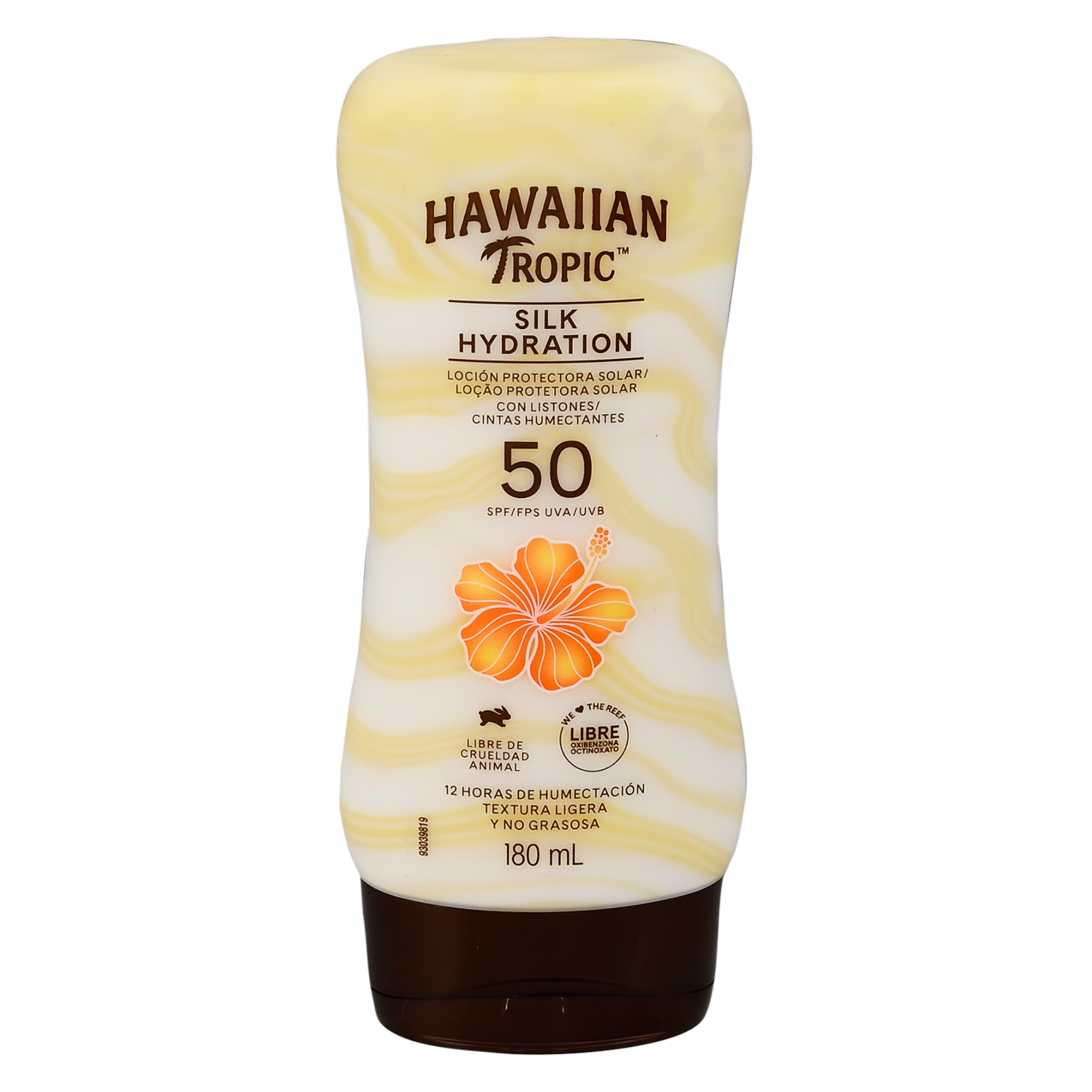 Protector Solar Silk Hidration SPF 50 HAWAIIAN TROPIC 180 Ml