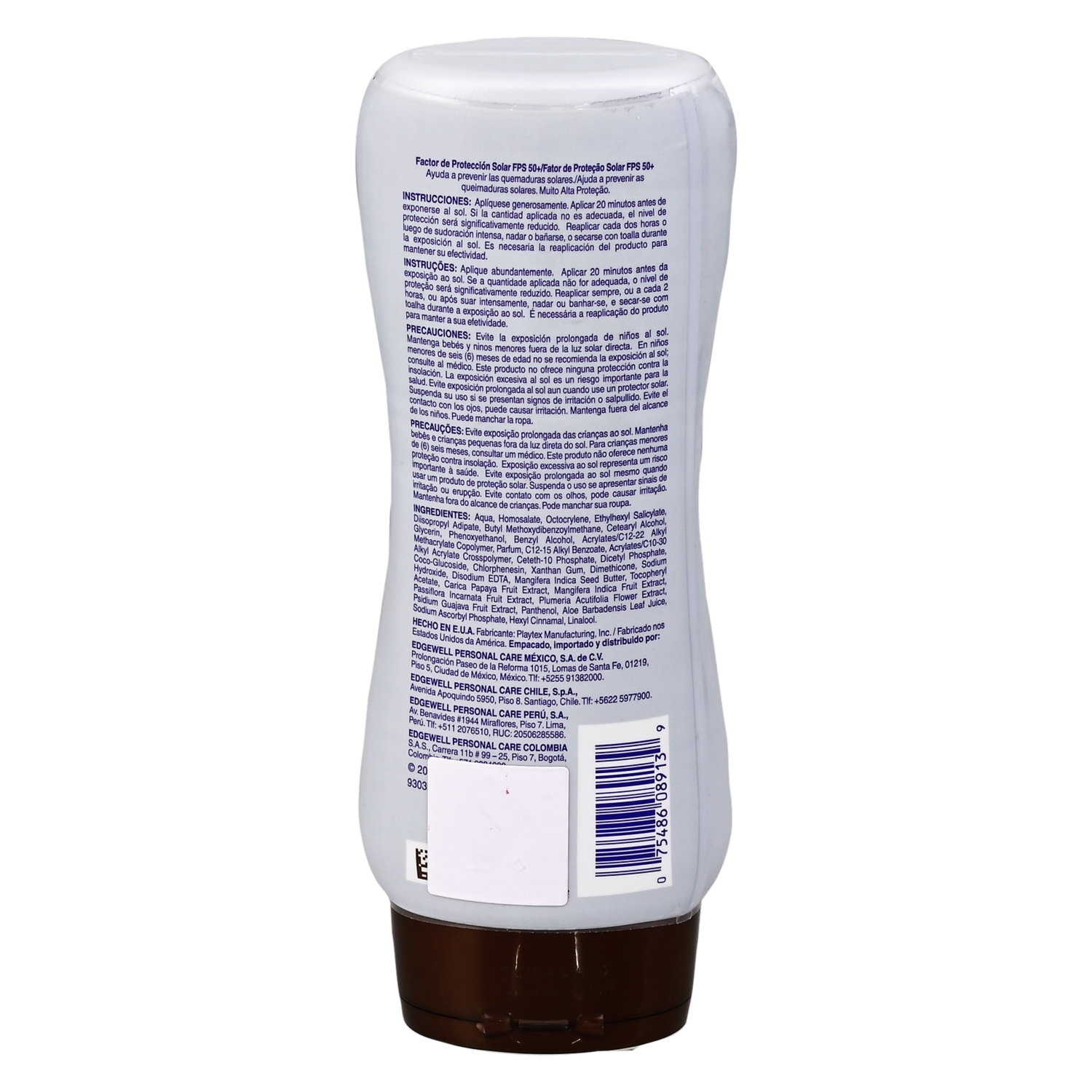 Protector Solar Tropic Ozono Ltn Factor De Protección Solar 50+ HAWAIIAN TROPIC 240 Ml