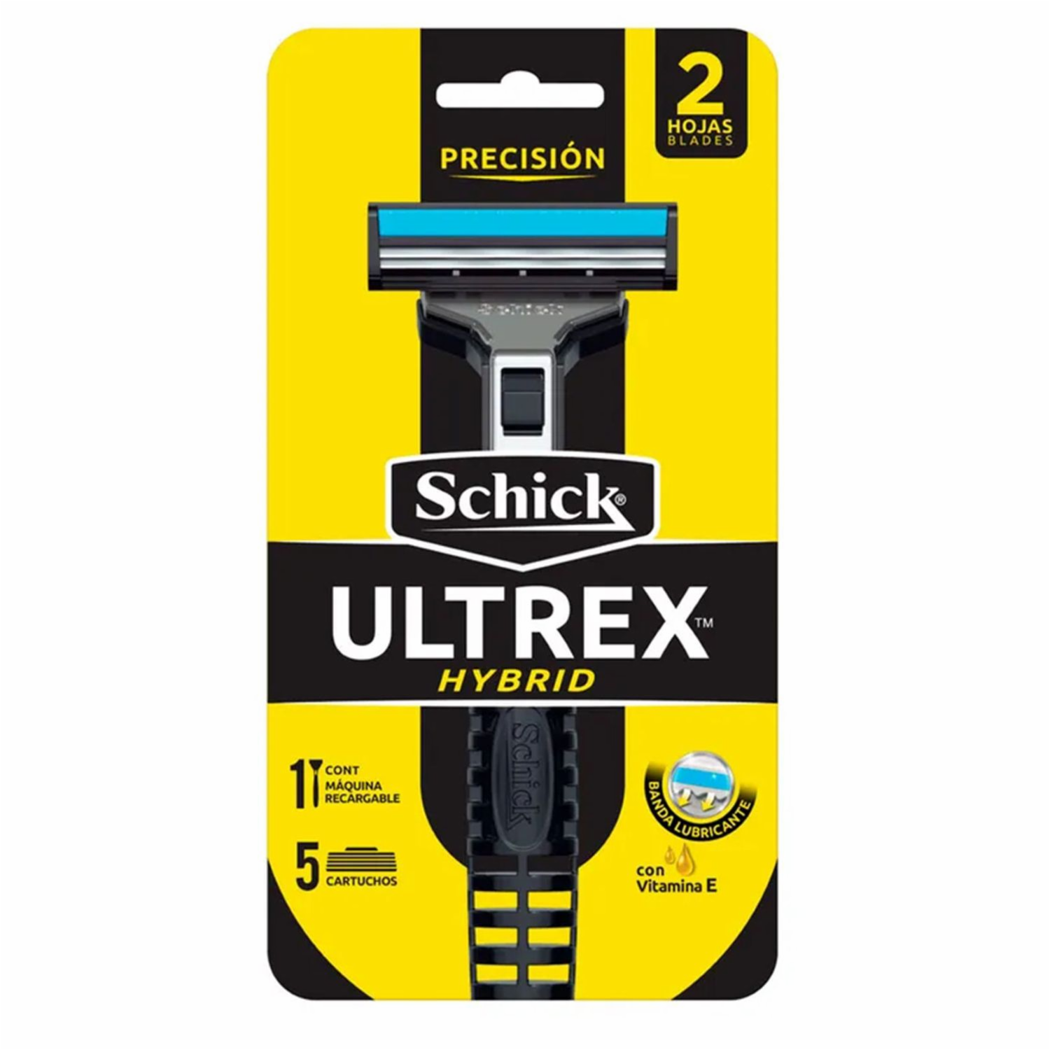 Afeitadora Para Hombre Ultrex SCHICK Unidad + 5Rep