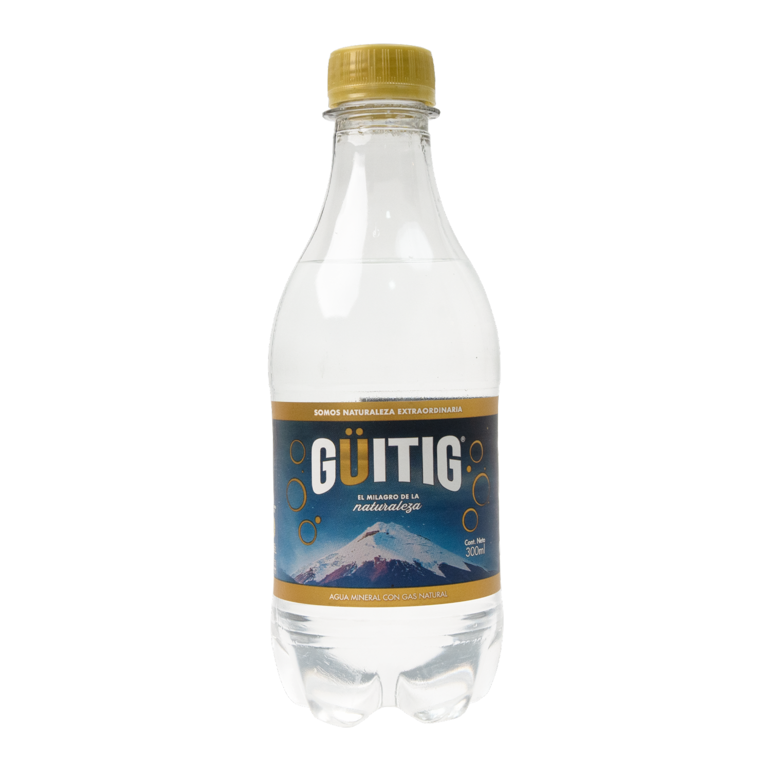 Agua Mineral Con Gas GÜITIG 300 Ml