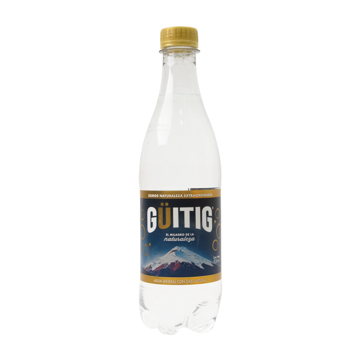Agua Mineral Con Gas GÜITIG 500 Ml