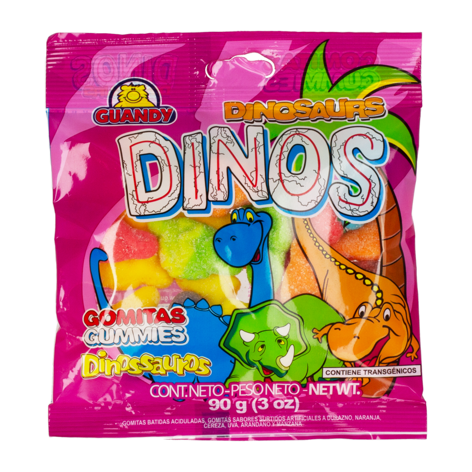 Gomitas Masticables Dinos Tropical DINOS 90 G