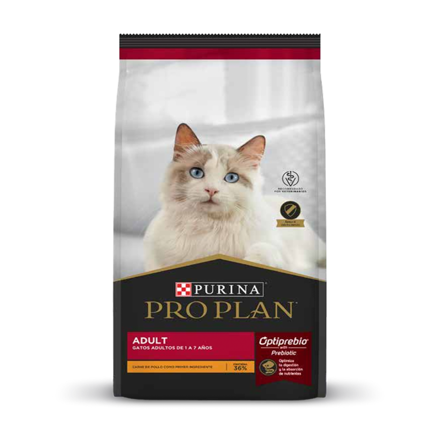 Alimento Para Gatos Optiprebio Adultos De 1 A 7 Años PURINA PRO PLAN 3 Kg
