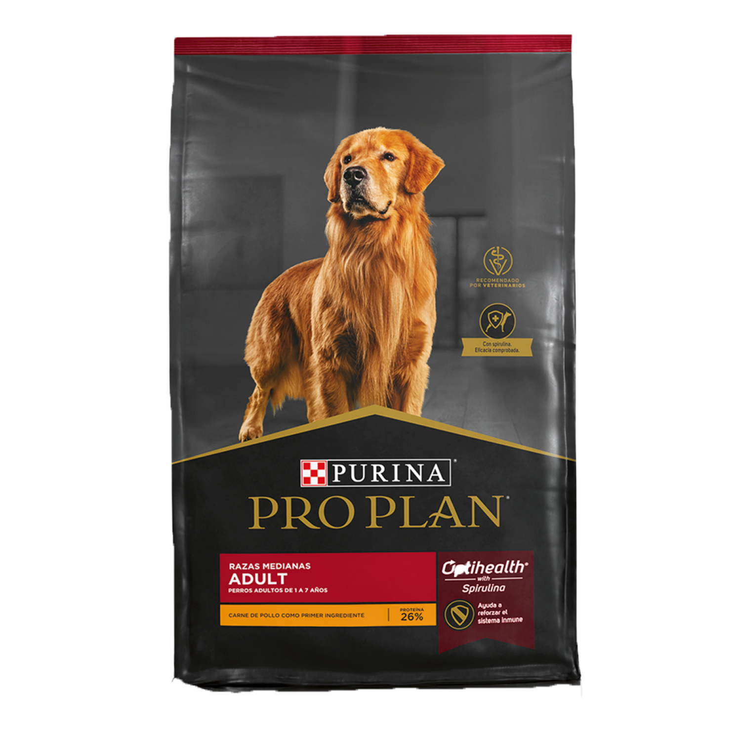 Alimento Para Perros Adult Optihealth Razas Medianas Adultos De 1 A 7 Años PURINA PRO PLAN 15 Kg