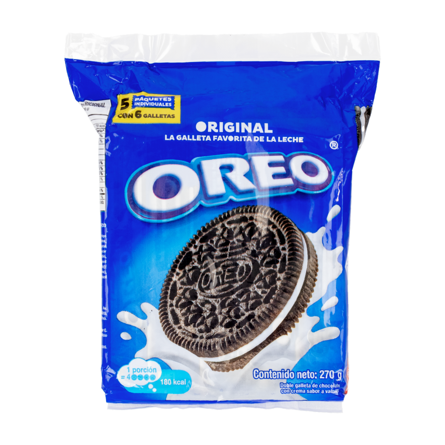 Galletas Dulces Sabor Original OREO 270 G