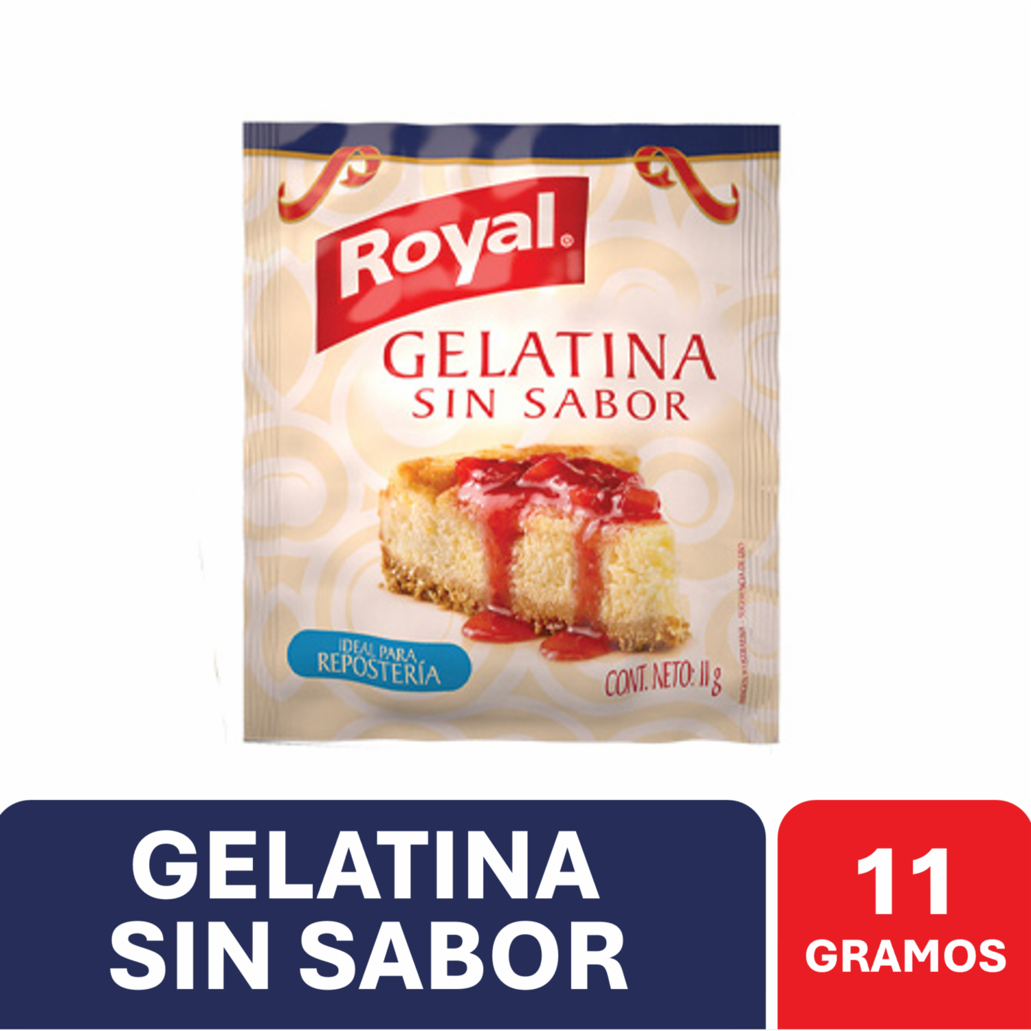 Gelatina Sin Sabor ROYAL 11 G