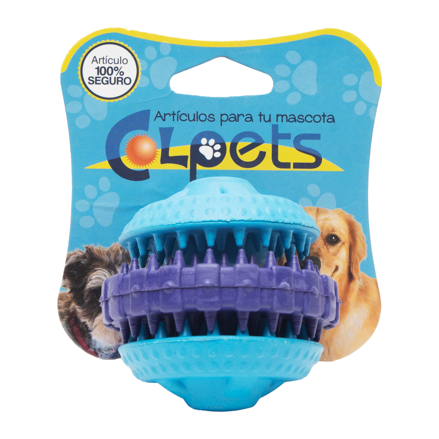 Juguete Para Mascota Pelota Con Puas COLTOYS Unidad