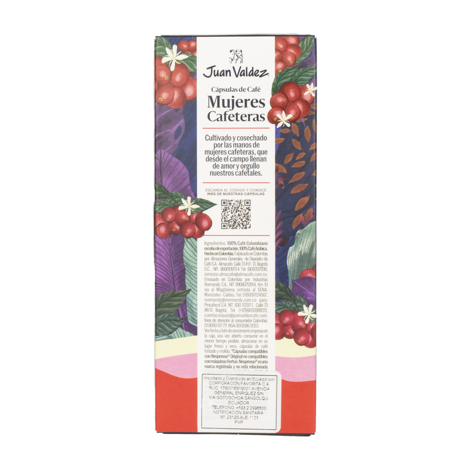 Café En Cápsulas Mujeres JUAN VALDEZ 44.80 G