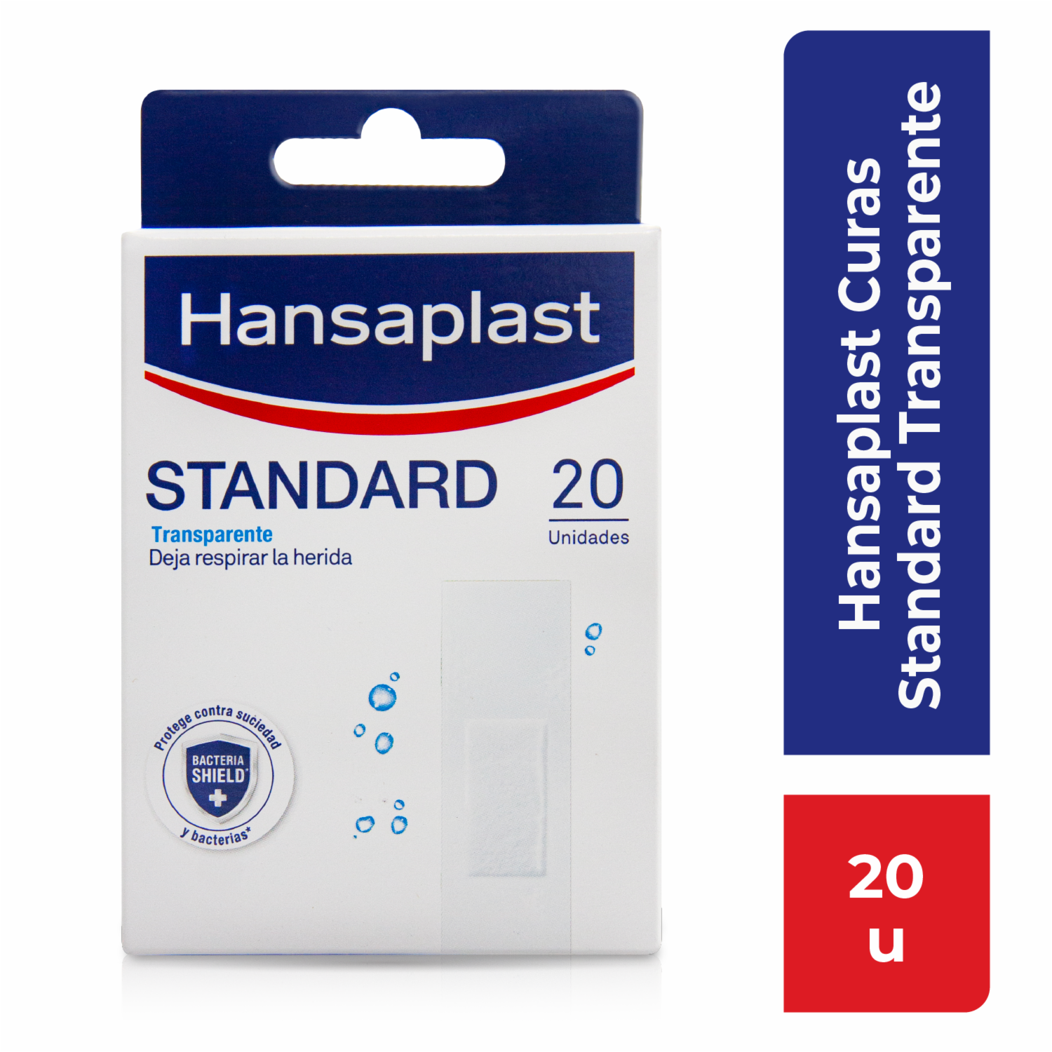 Curitas Standard Trasparentes HANSAPLAST X 20 Uds