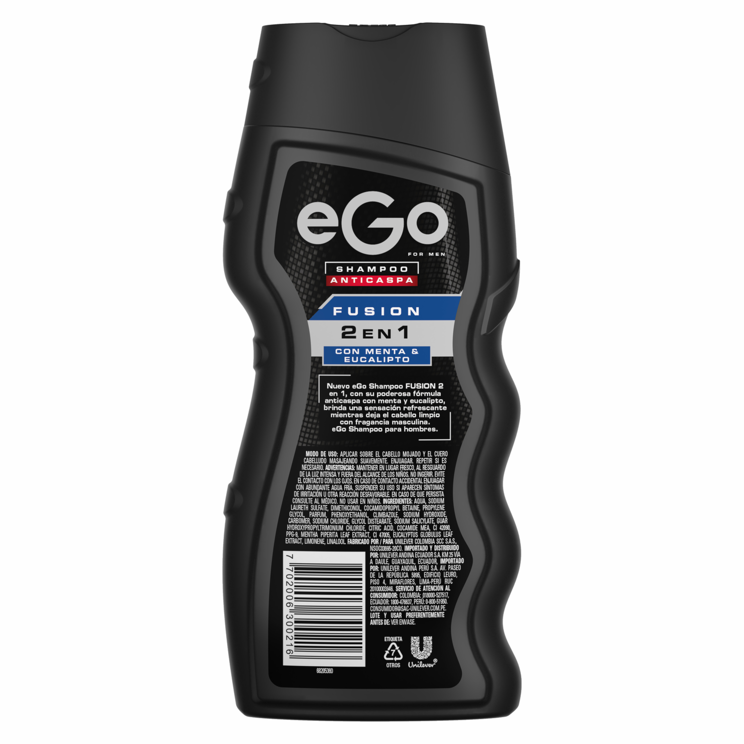 Shampoo De Cabello Fusion EGO 230 Ml
