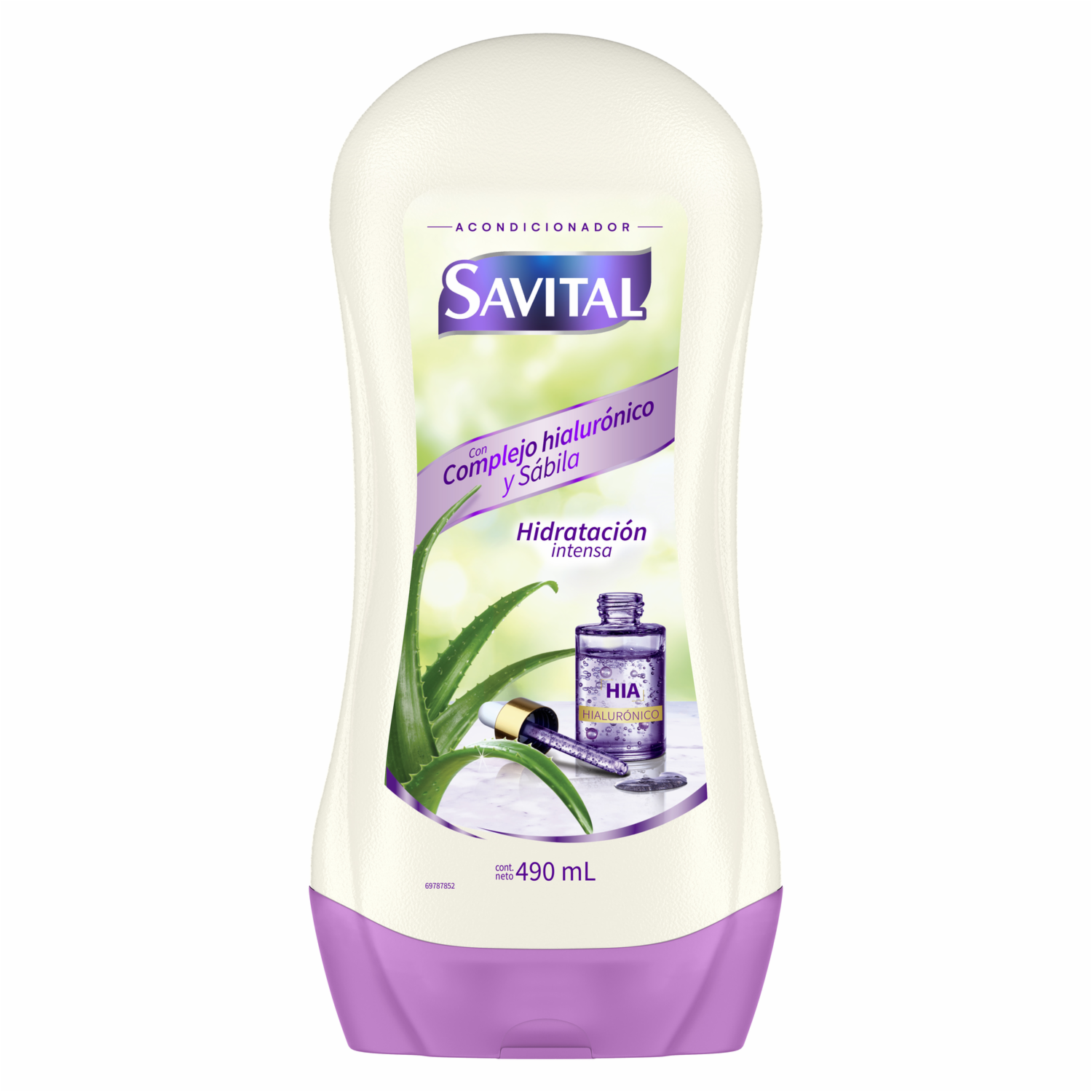 Acondicionador De Cabello Hialurónico SAVITAL 490 Ml