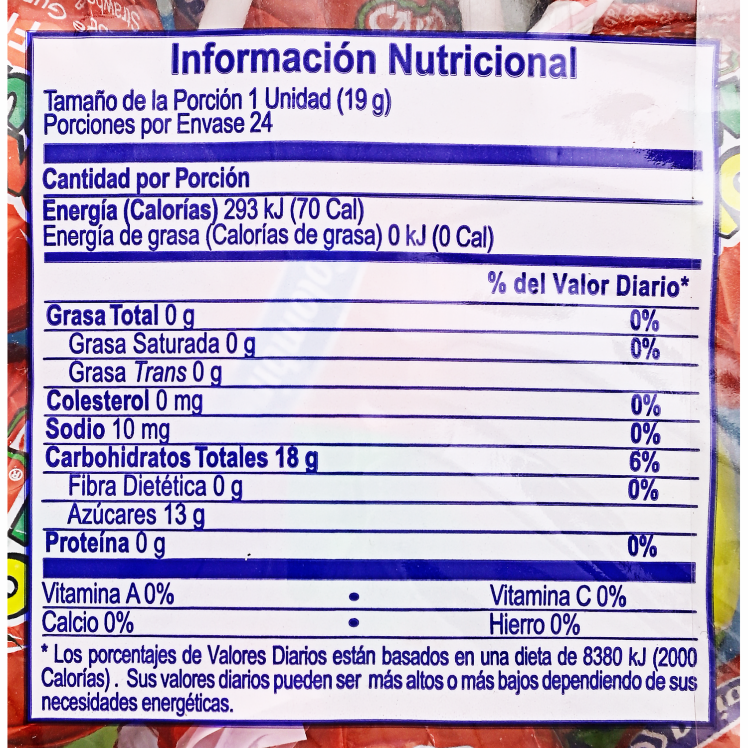 Chupetes Sabor Surtido Tropical BON BON BUM 456 G
