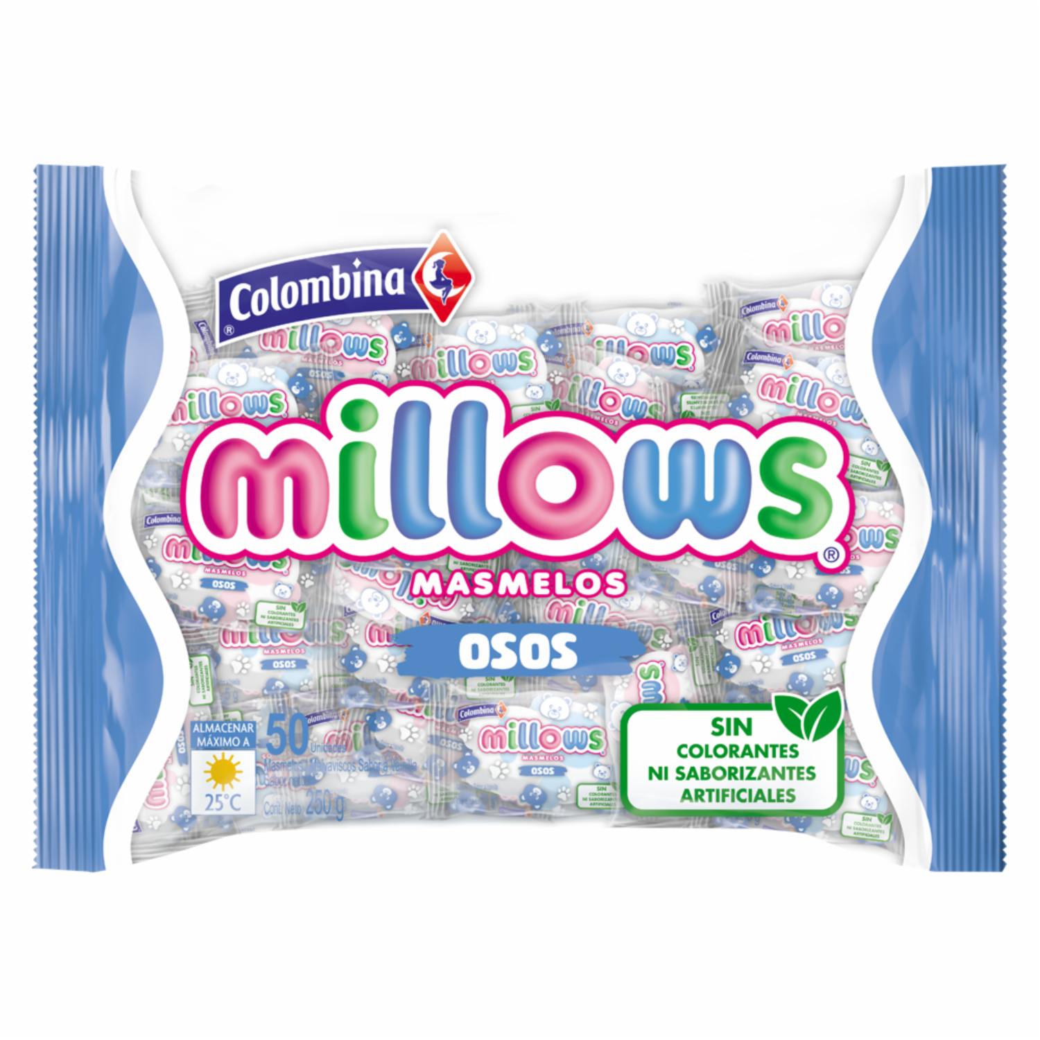 Marshmellows Osos MILLOWS 250 G