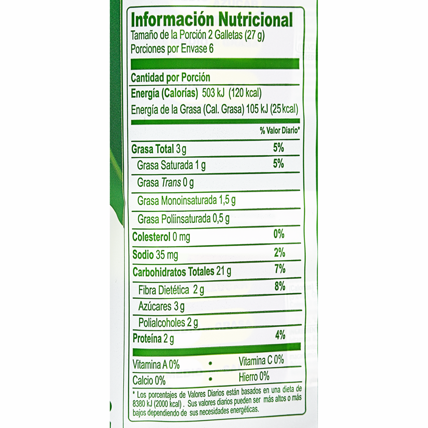 Galletas Dulces Multicereal Uva Macadamia COLOMBINA 162 G