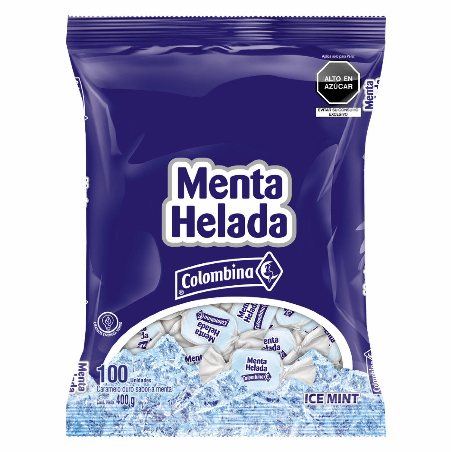 Caramelos Mentolados MENTA HELADA 400 G
