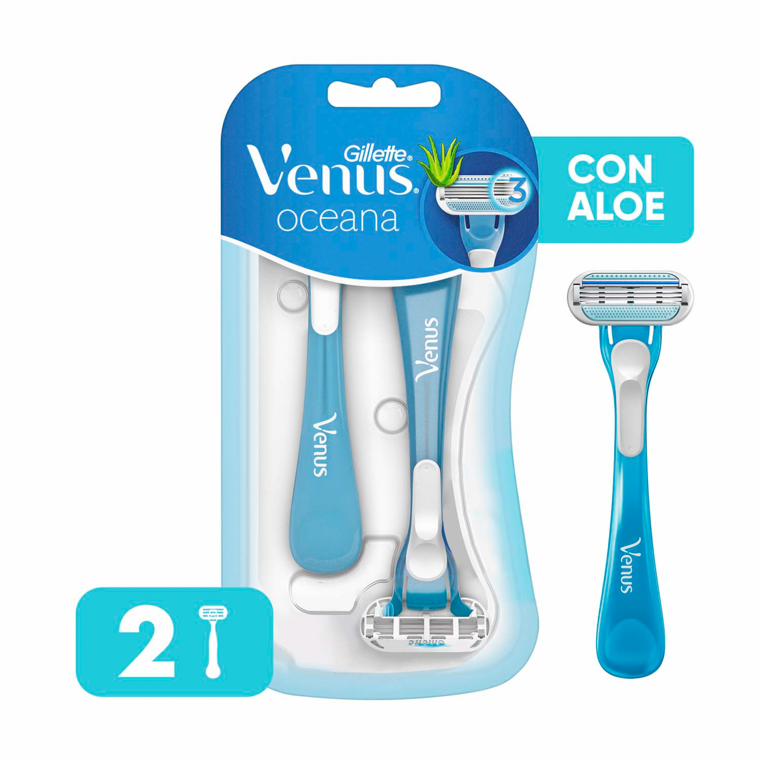 Razuradora Desechable Venus Oceana VENUS X2 Uds