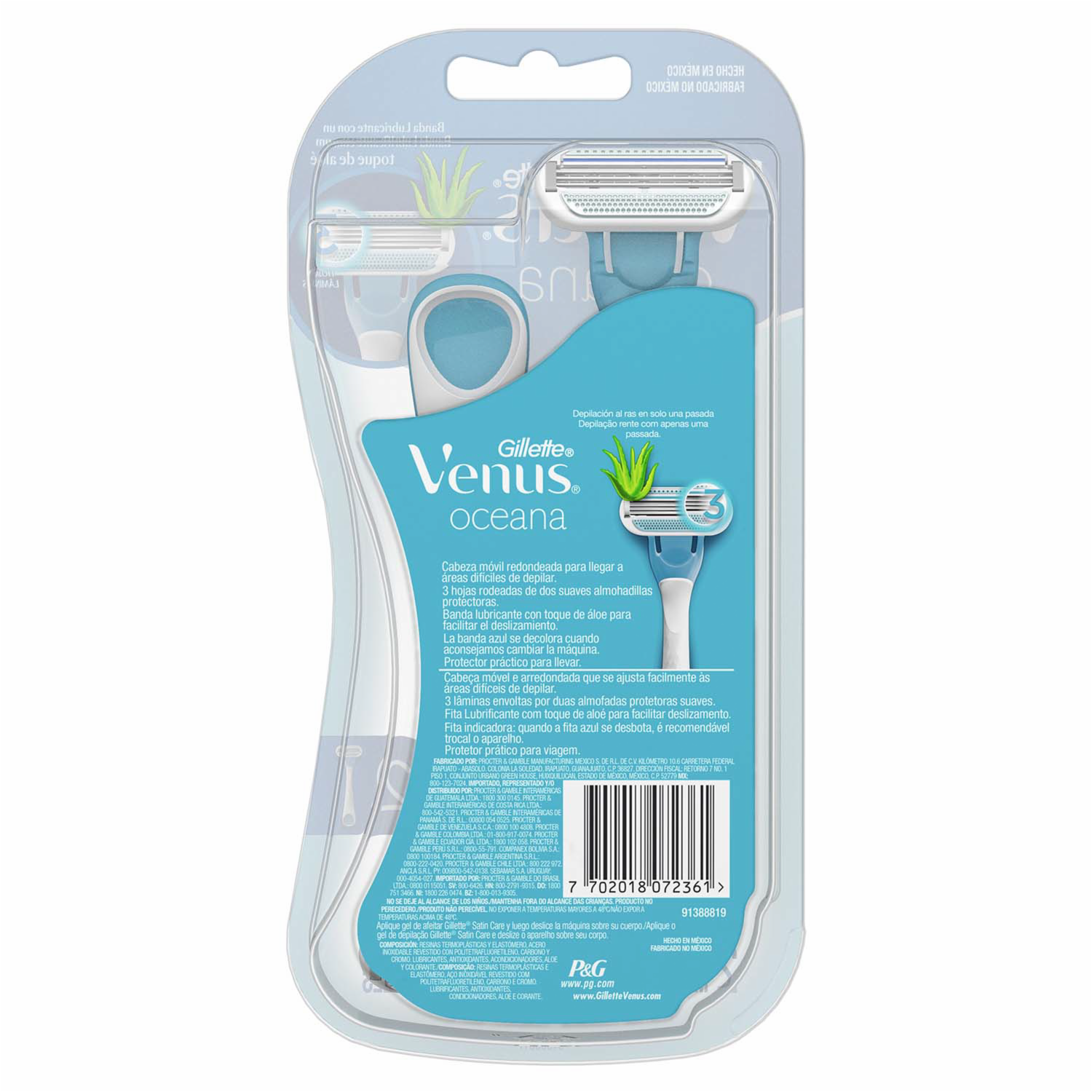 Razuradora Desechable Venus Oceana VENUS X2 Uds